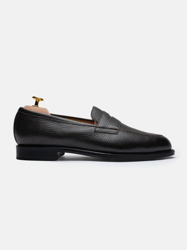 The Penny Loafer - Brown Grain