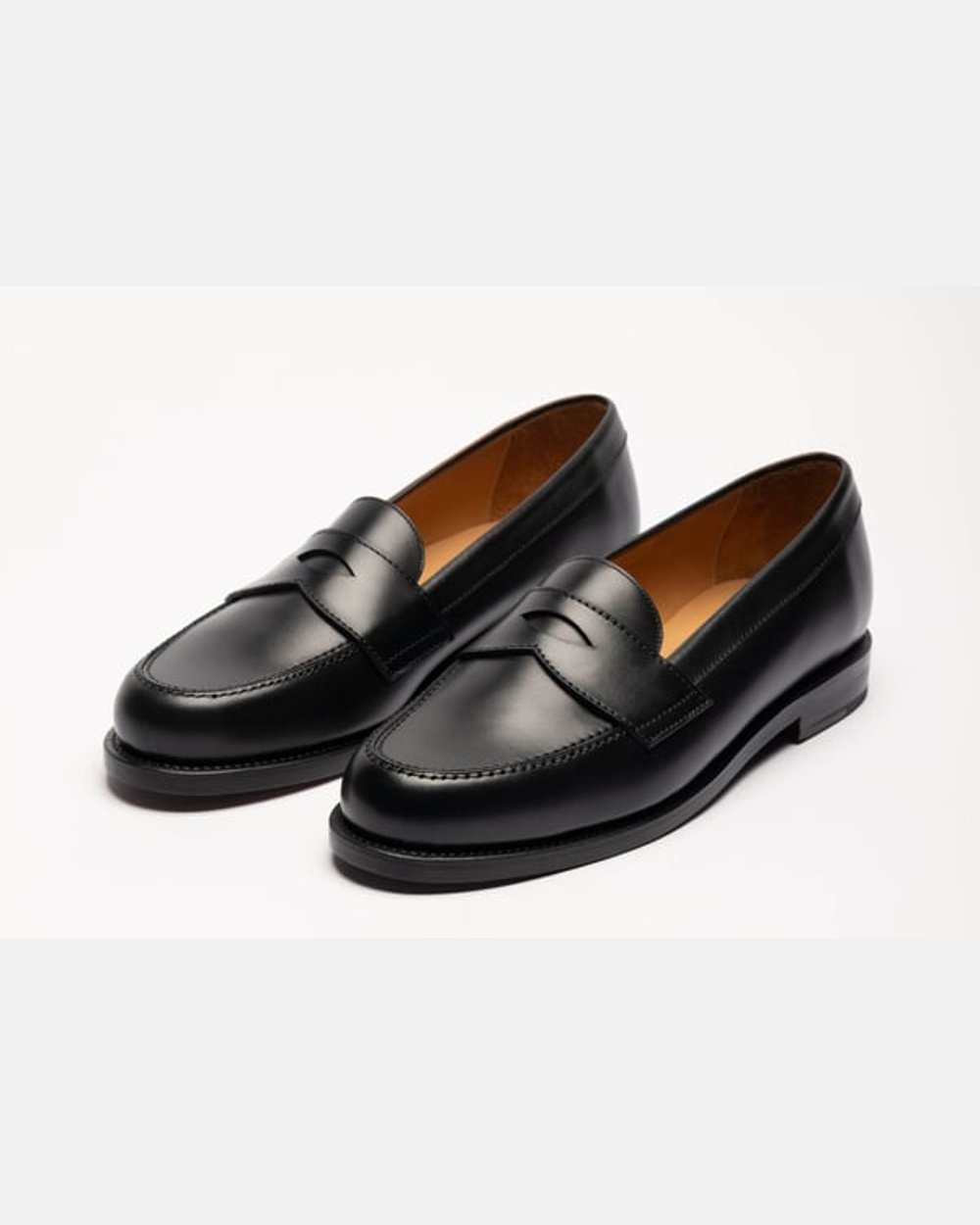 The Ivy Loafer - Black Calf