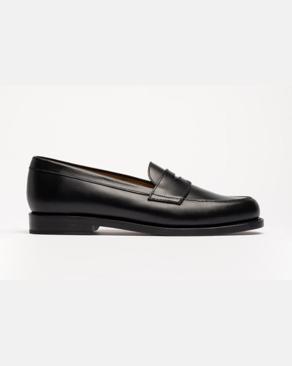 The Ivy Loafer - Black Calf