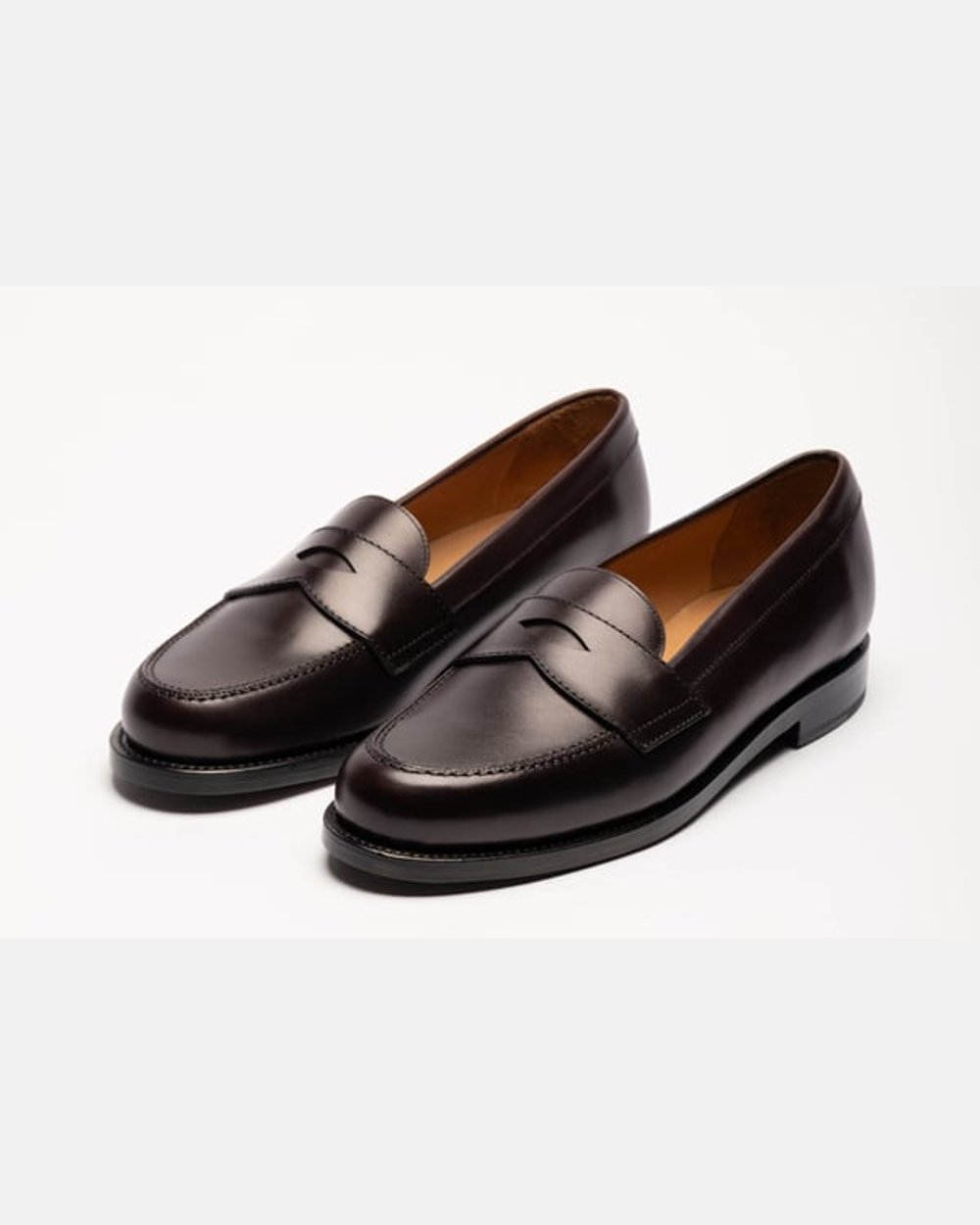 The Ivy Loafer - Burgundy Calf