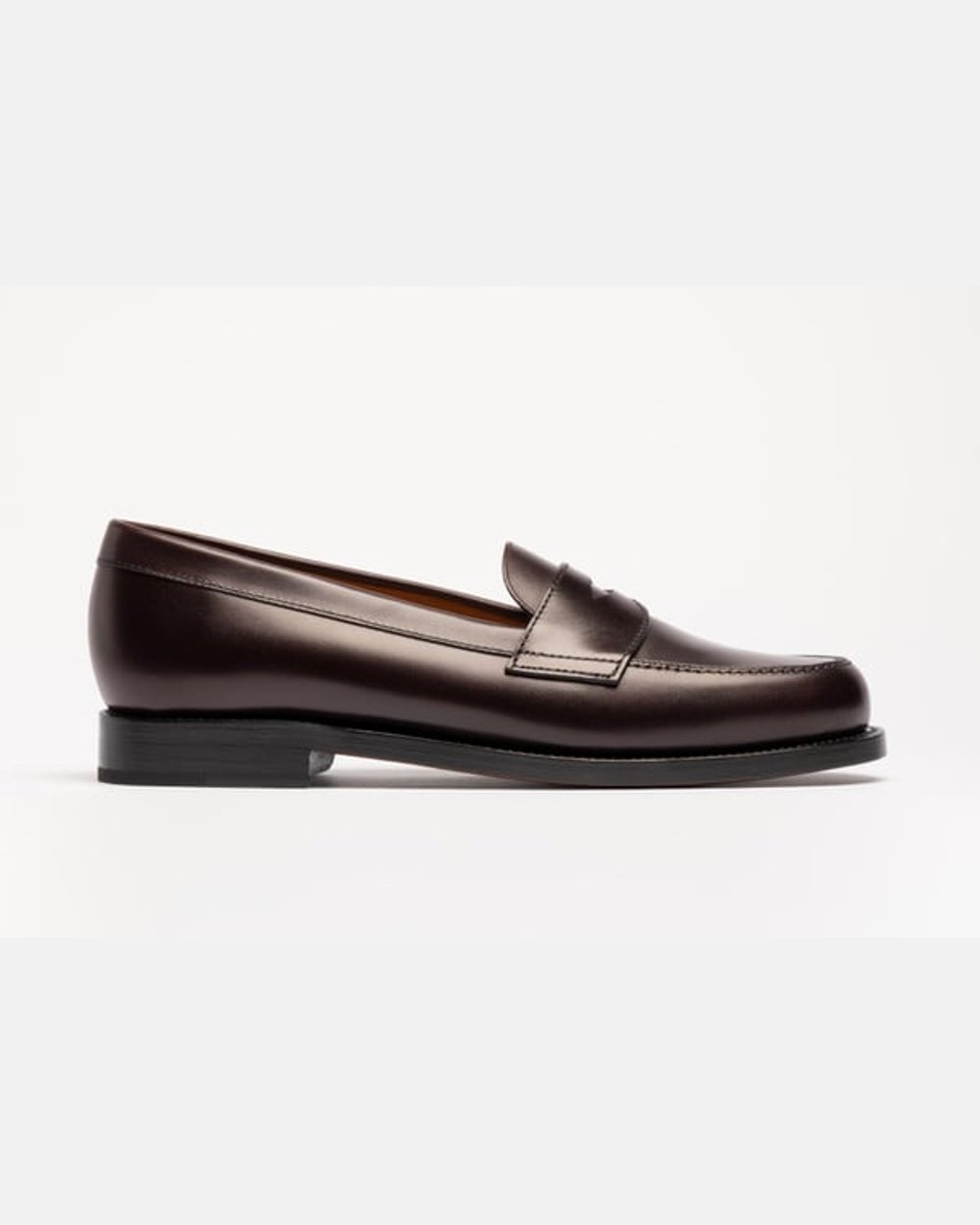 The Ivy Loafer - Burgundy Calf