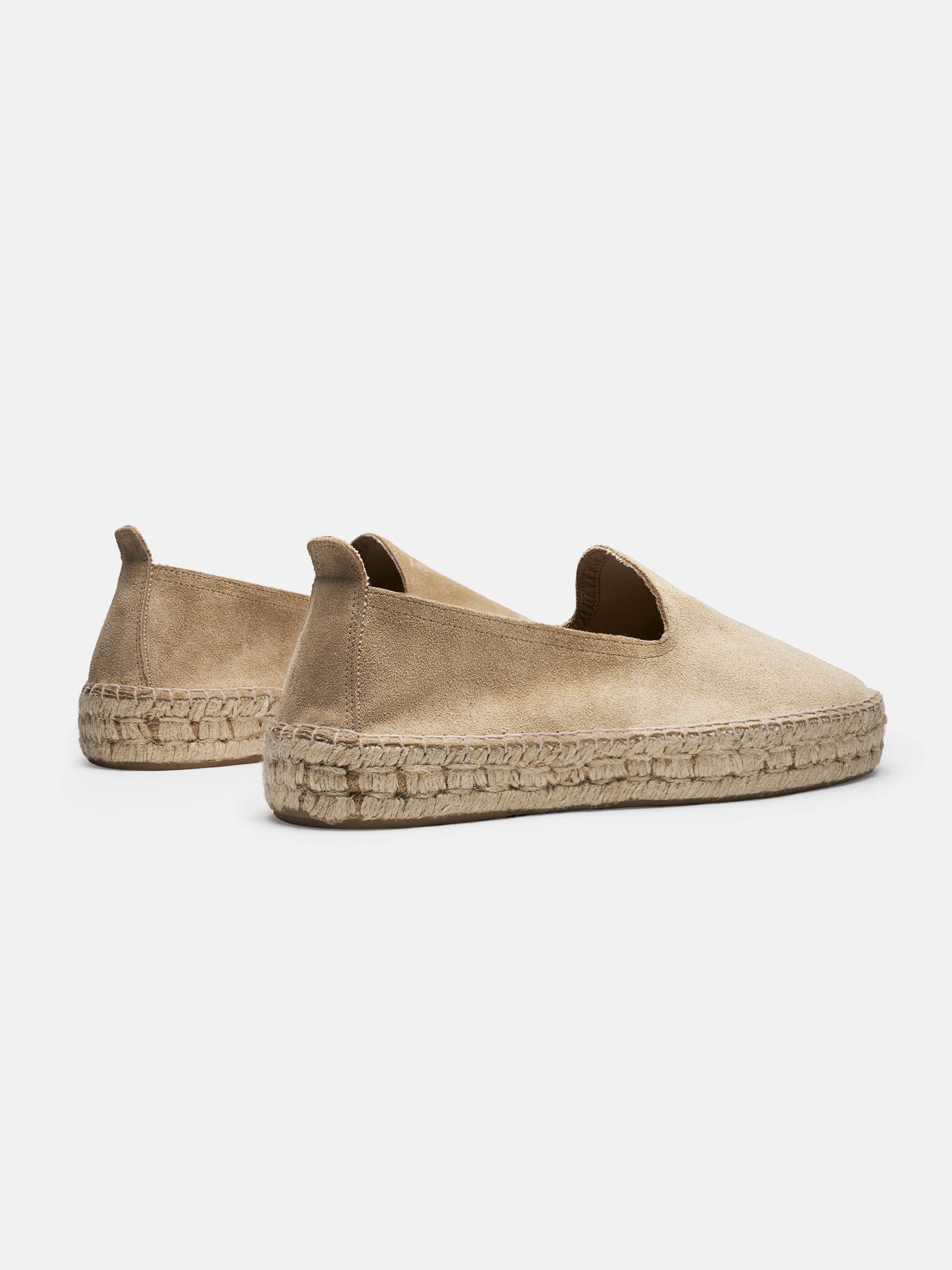 The Espadrille - Beige Suede
