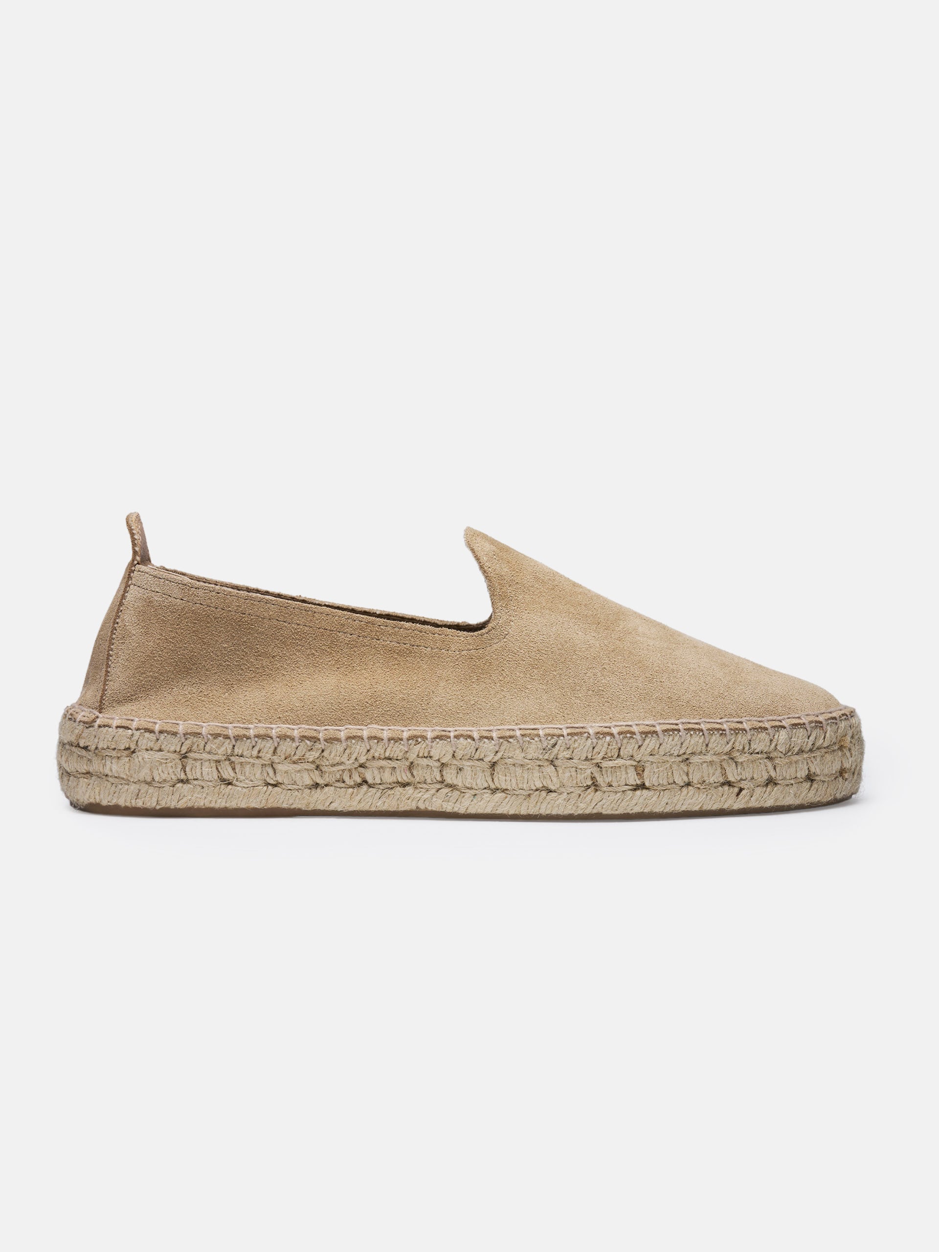 The Espadrille - Beige Suede