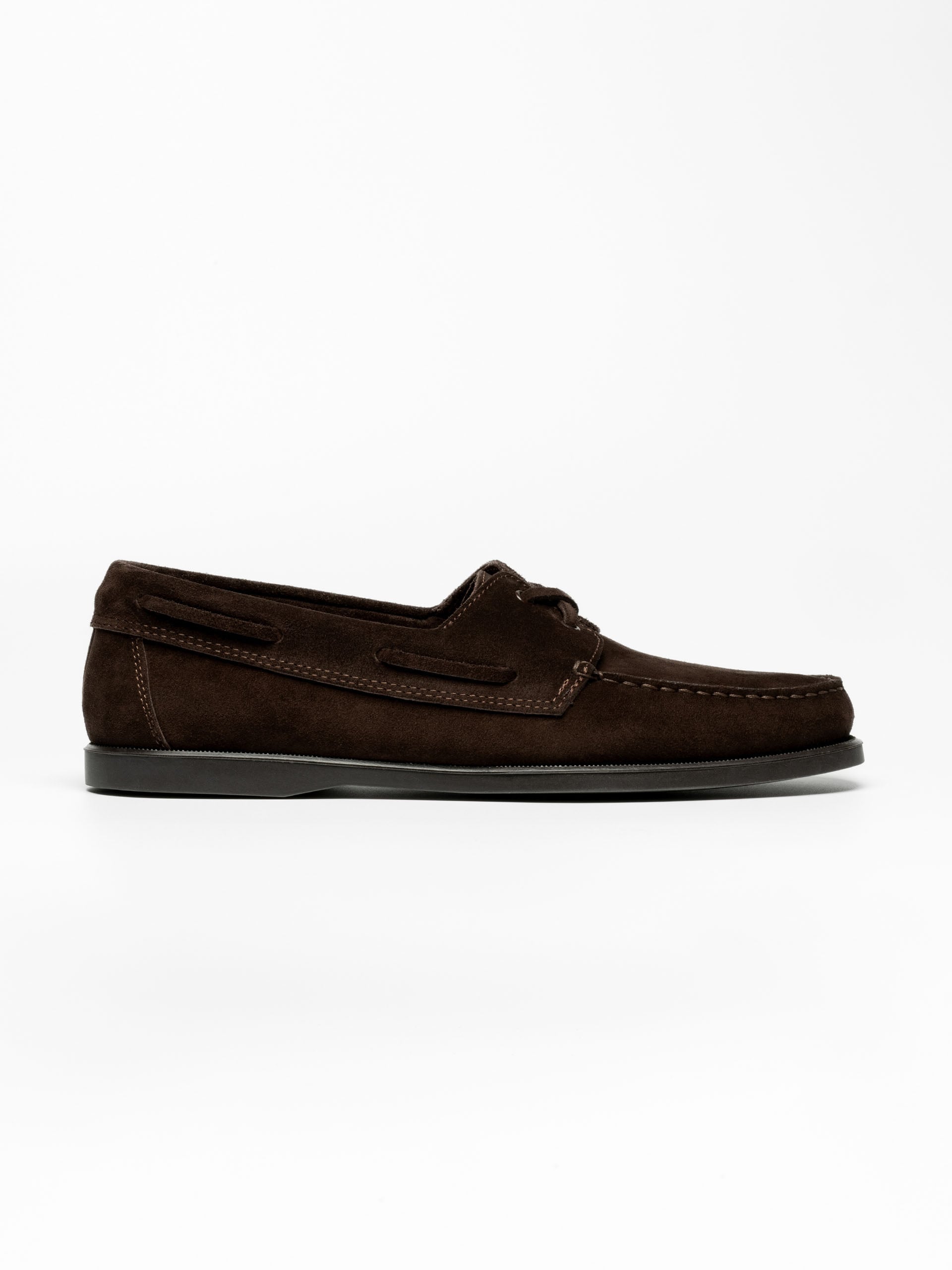 The Boat Shoe - Brown Suede