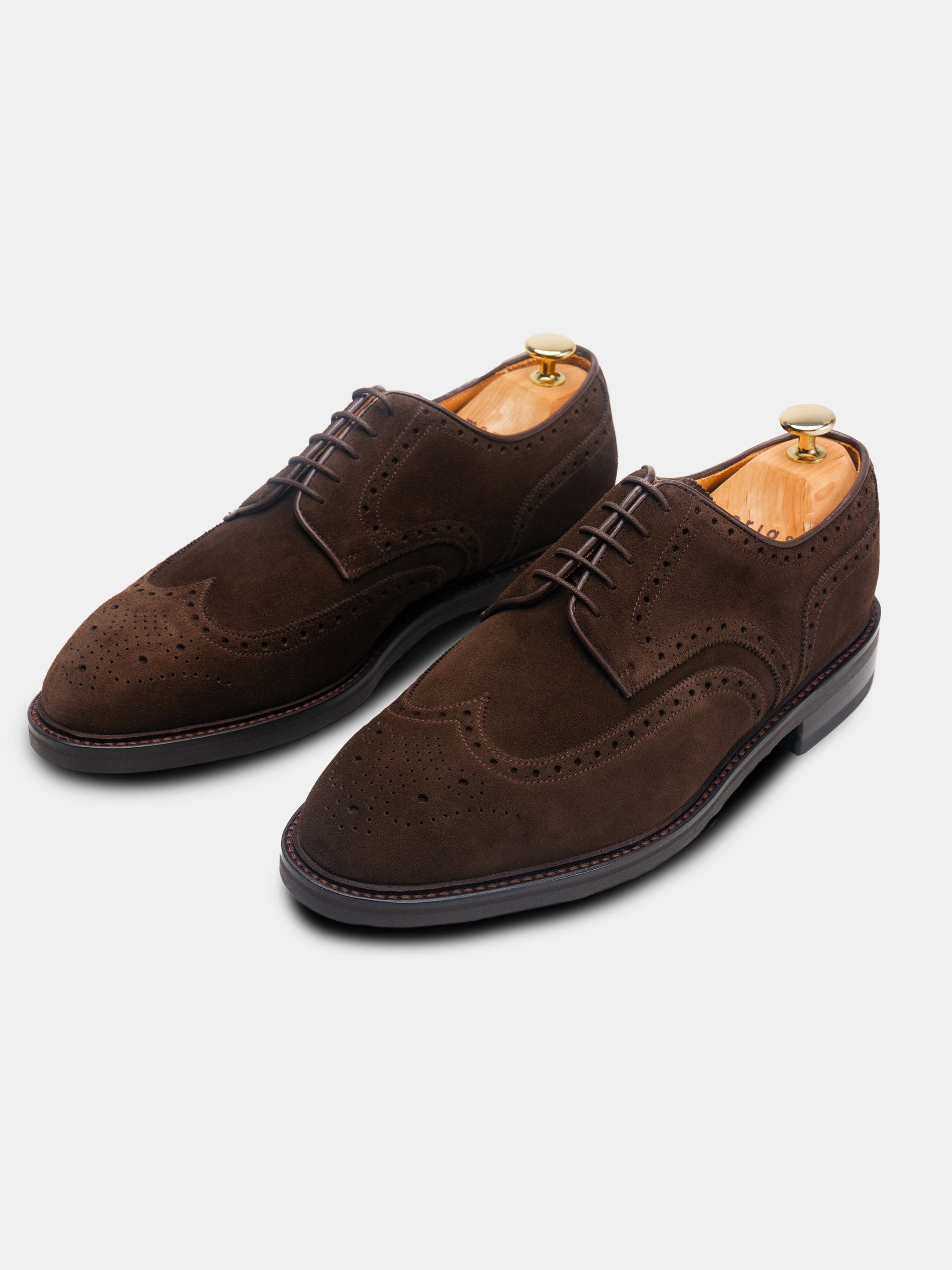 The Derby - Brown Suede