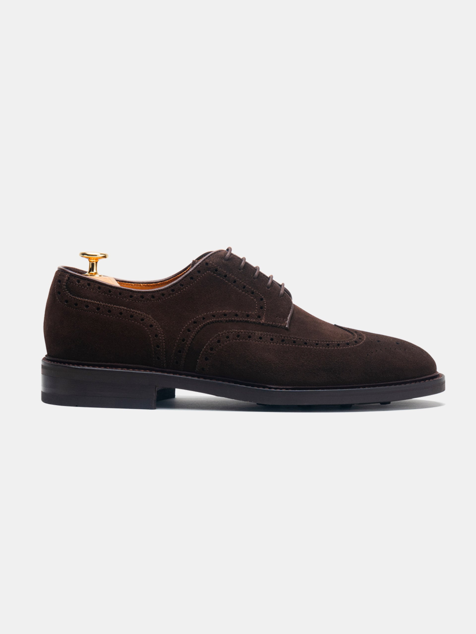 The Derby - Brown Suede