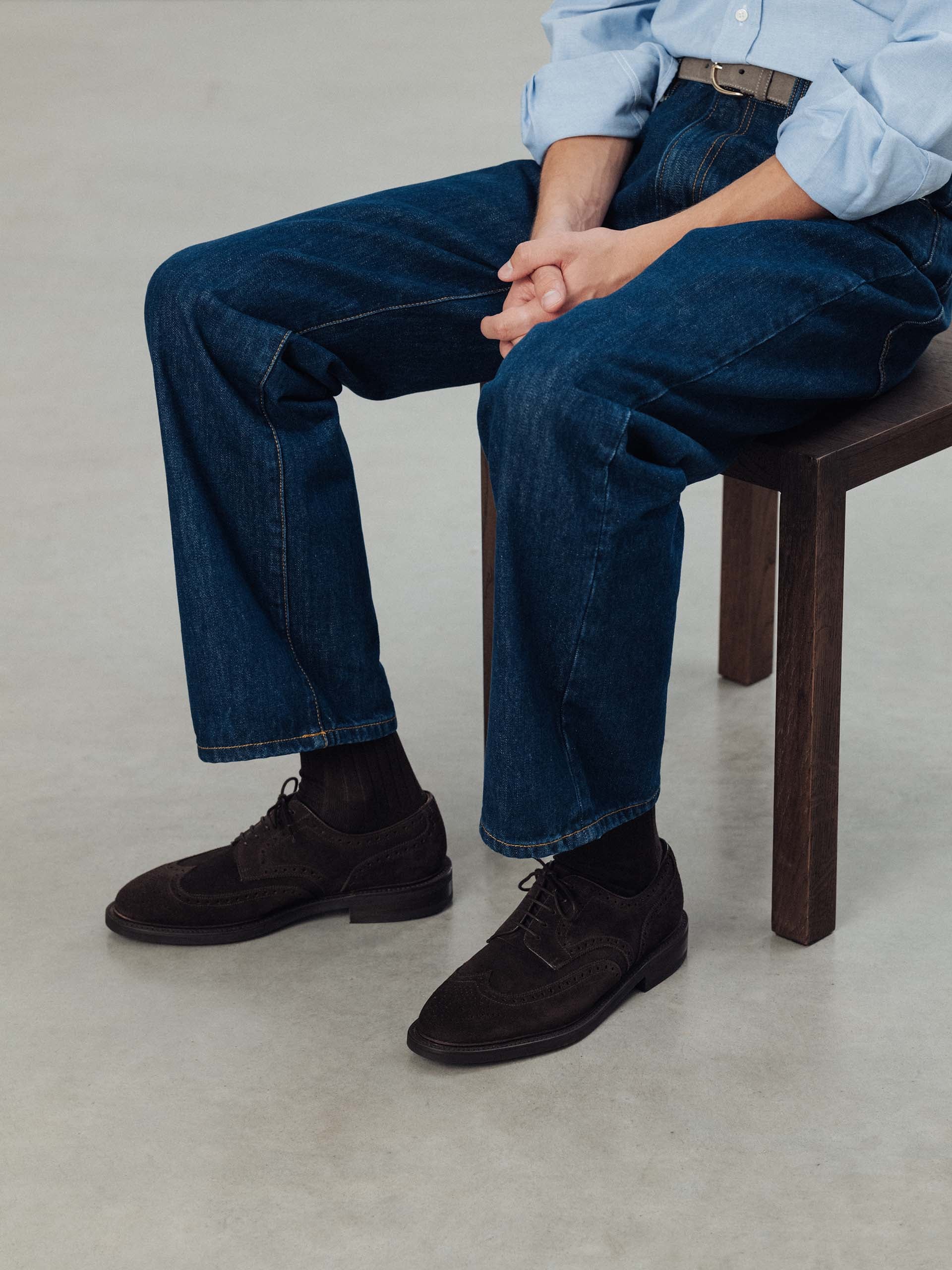The Derby - Brown Suede