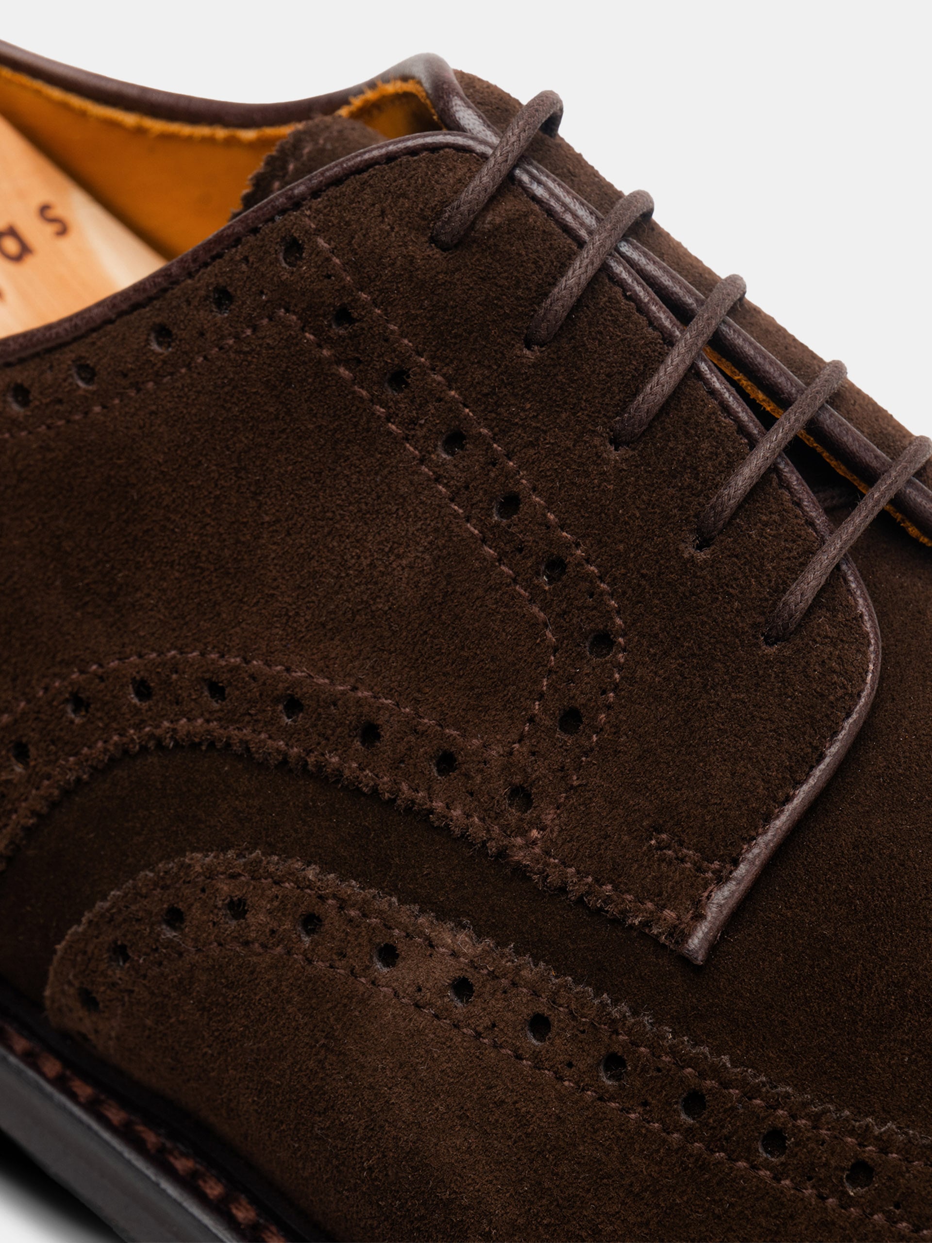 The Derby - Brown Suede