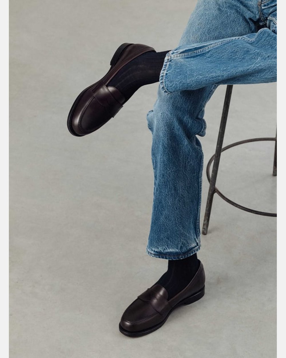 The Ivy Loafer - Burgundy Calf