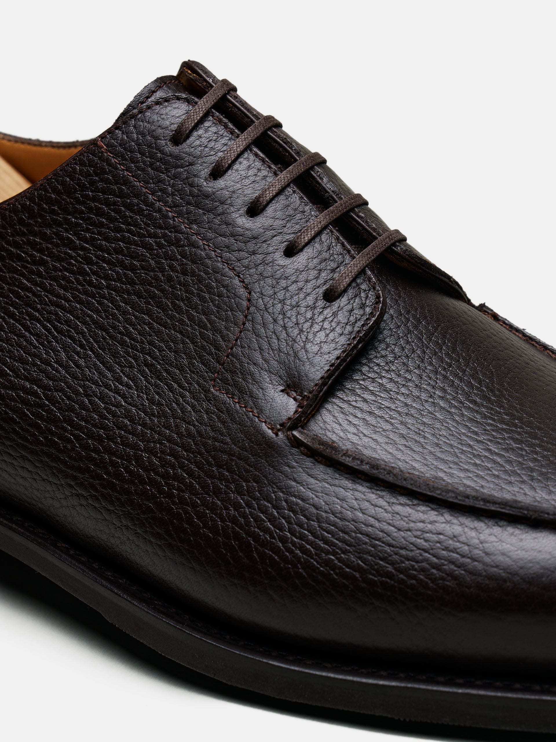 The Split Toe Derby - Brown Grain