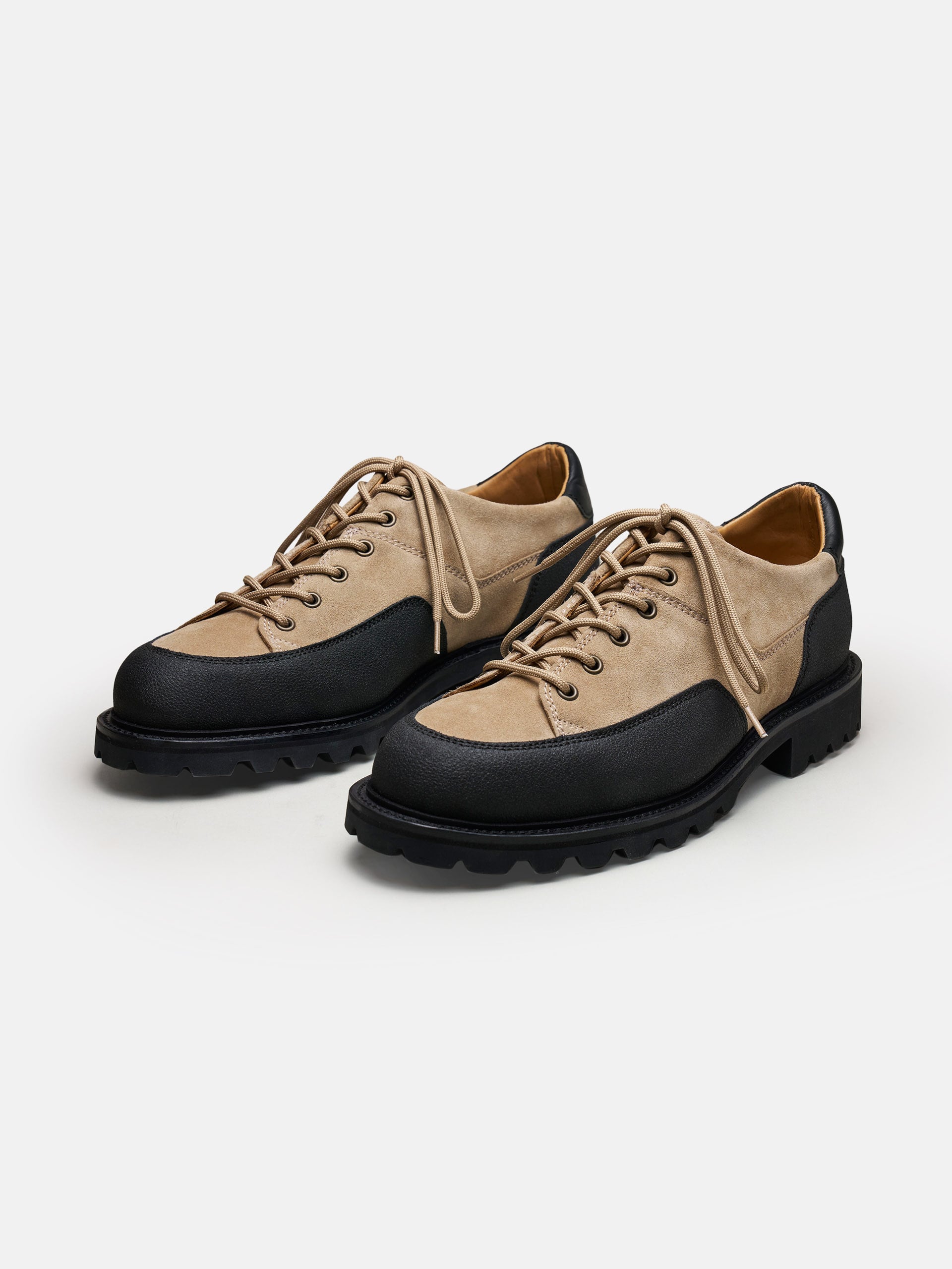 The Hybrid Hiker Sneaker - Sand Suede