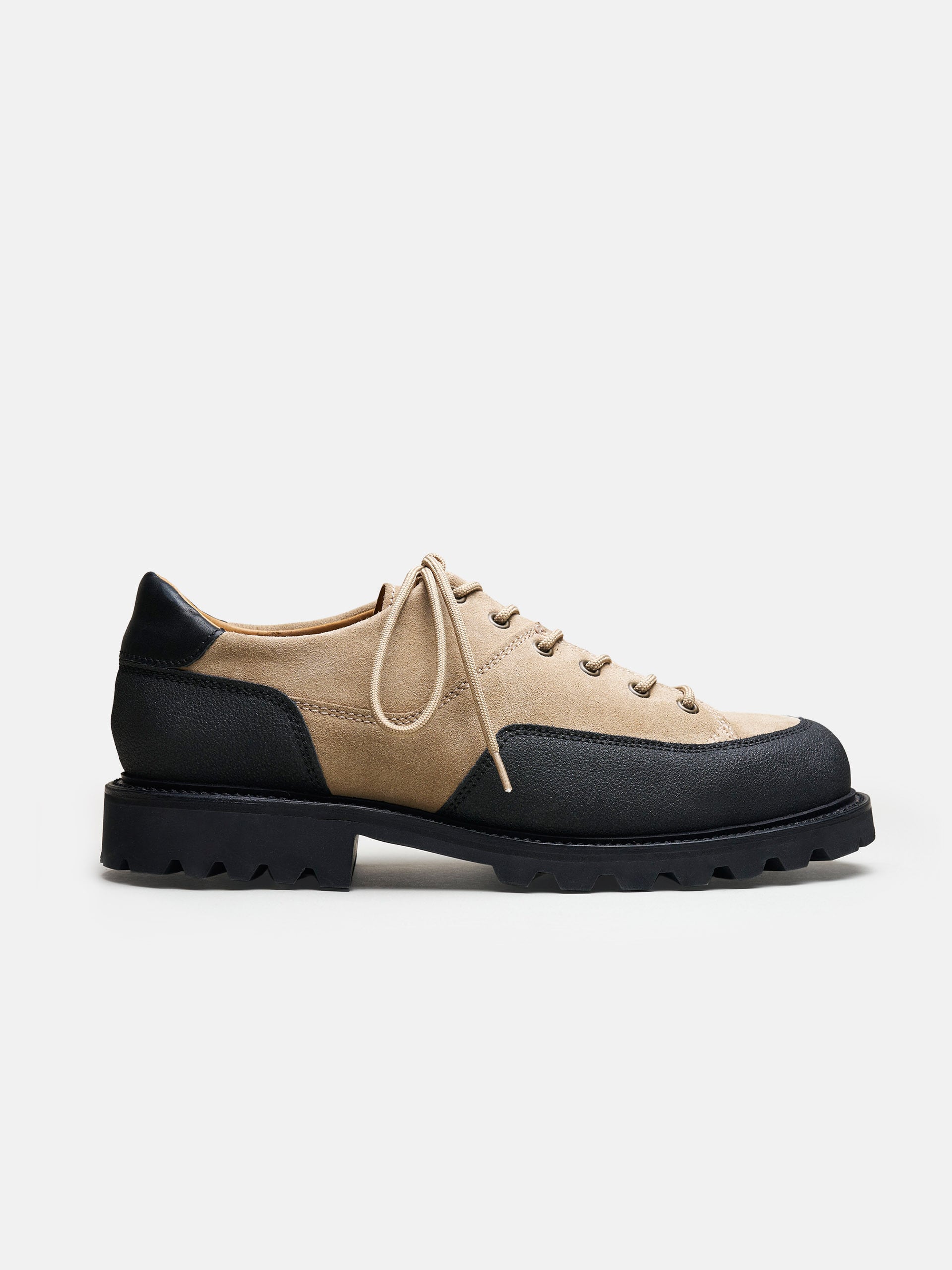 The Hybrid Hiker Sneaker - Sand Suede