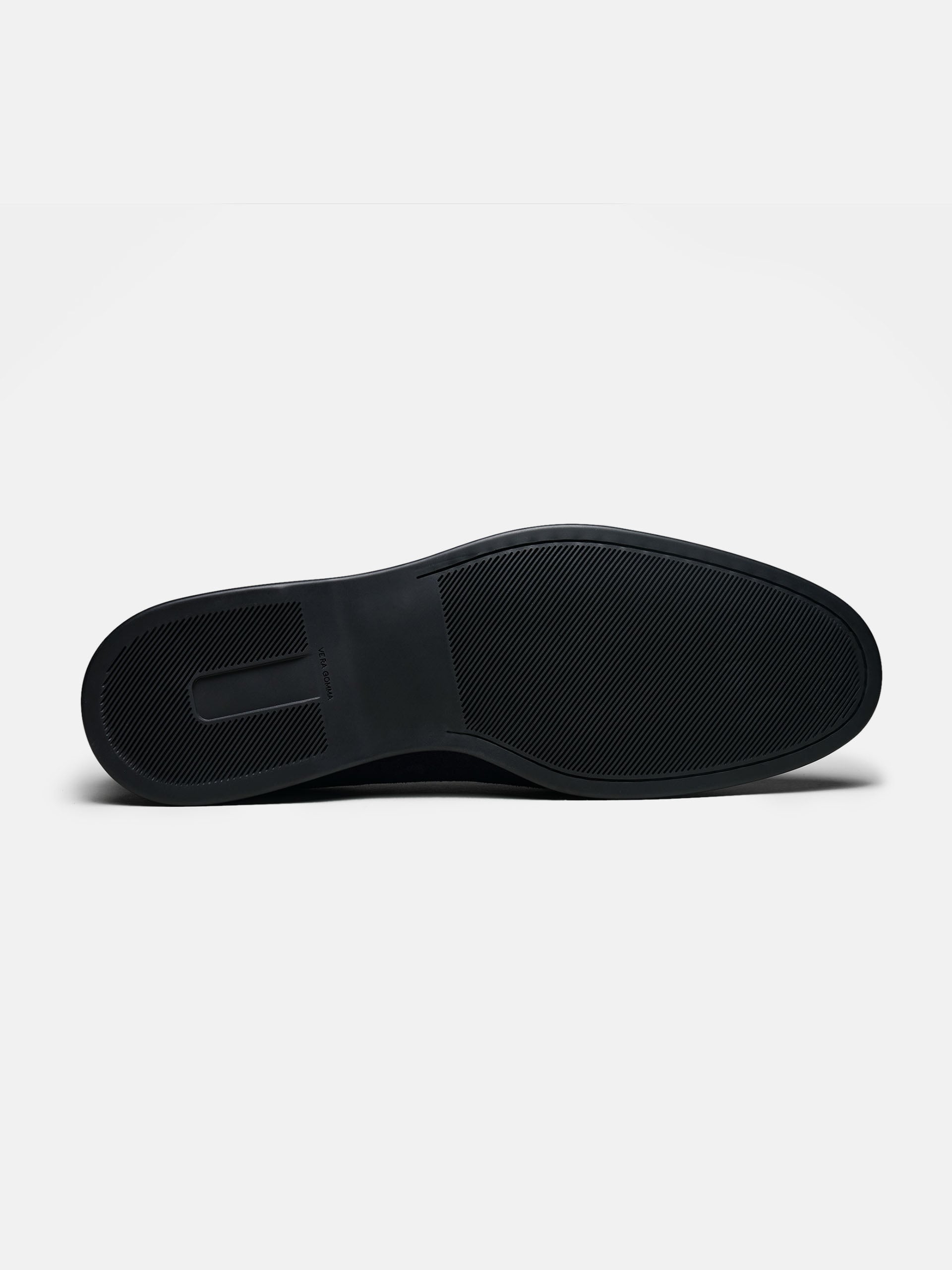 The Belgian Loafer - Black Suede