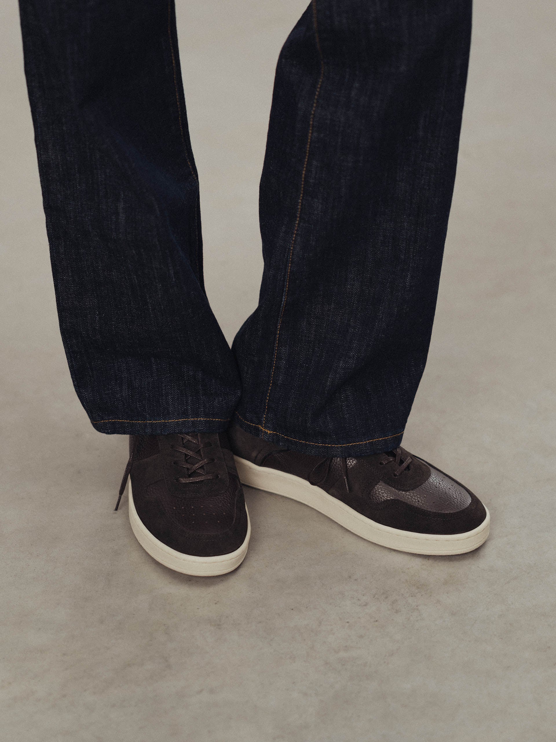 The Court Sneaker - Brown