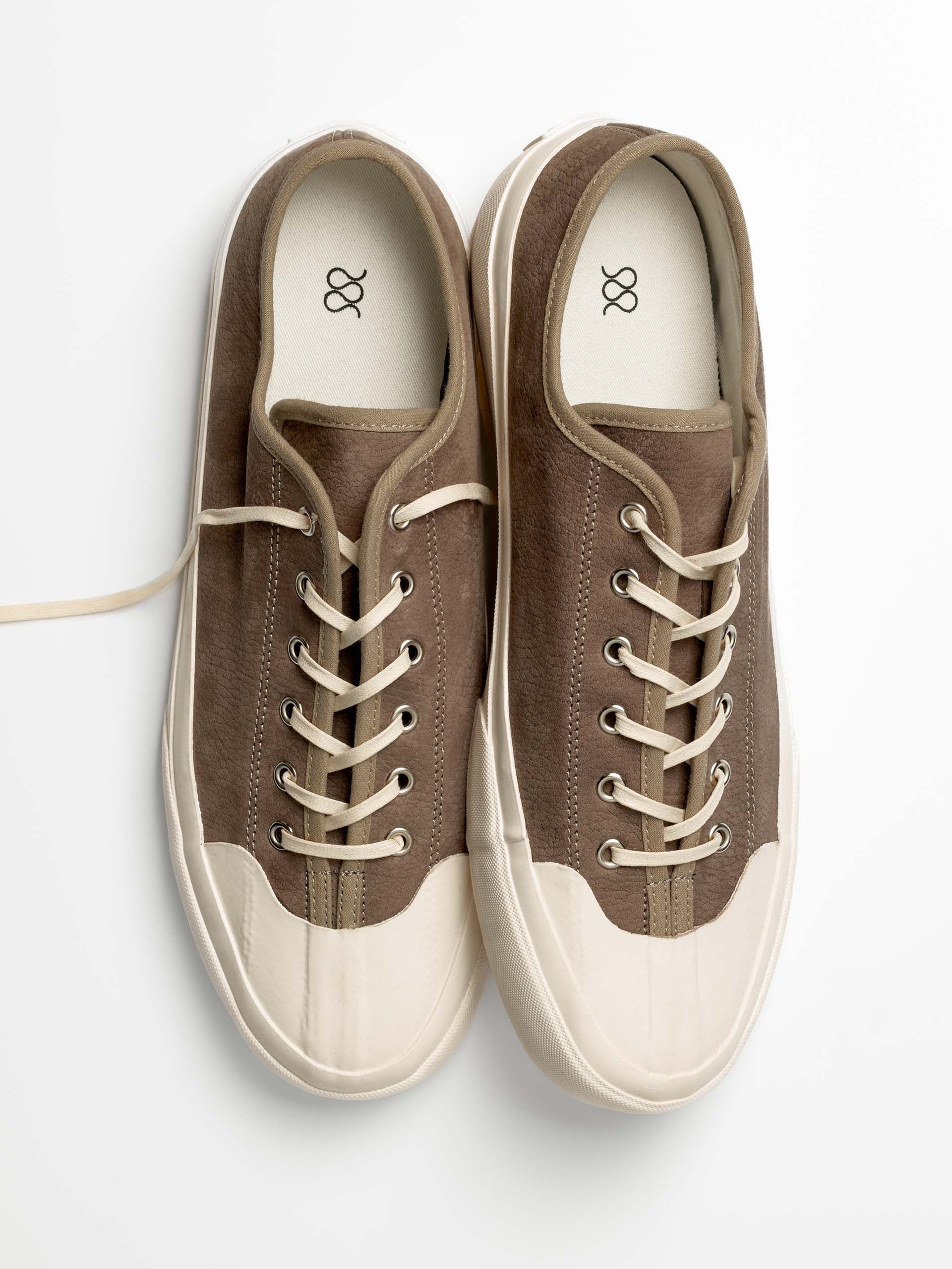 The Plimsoll Sneaker - Taupe Nubuck