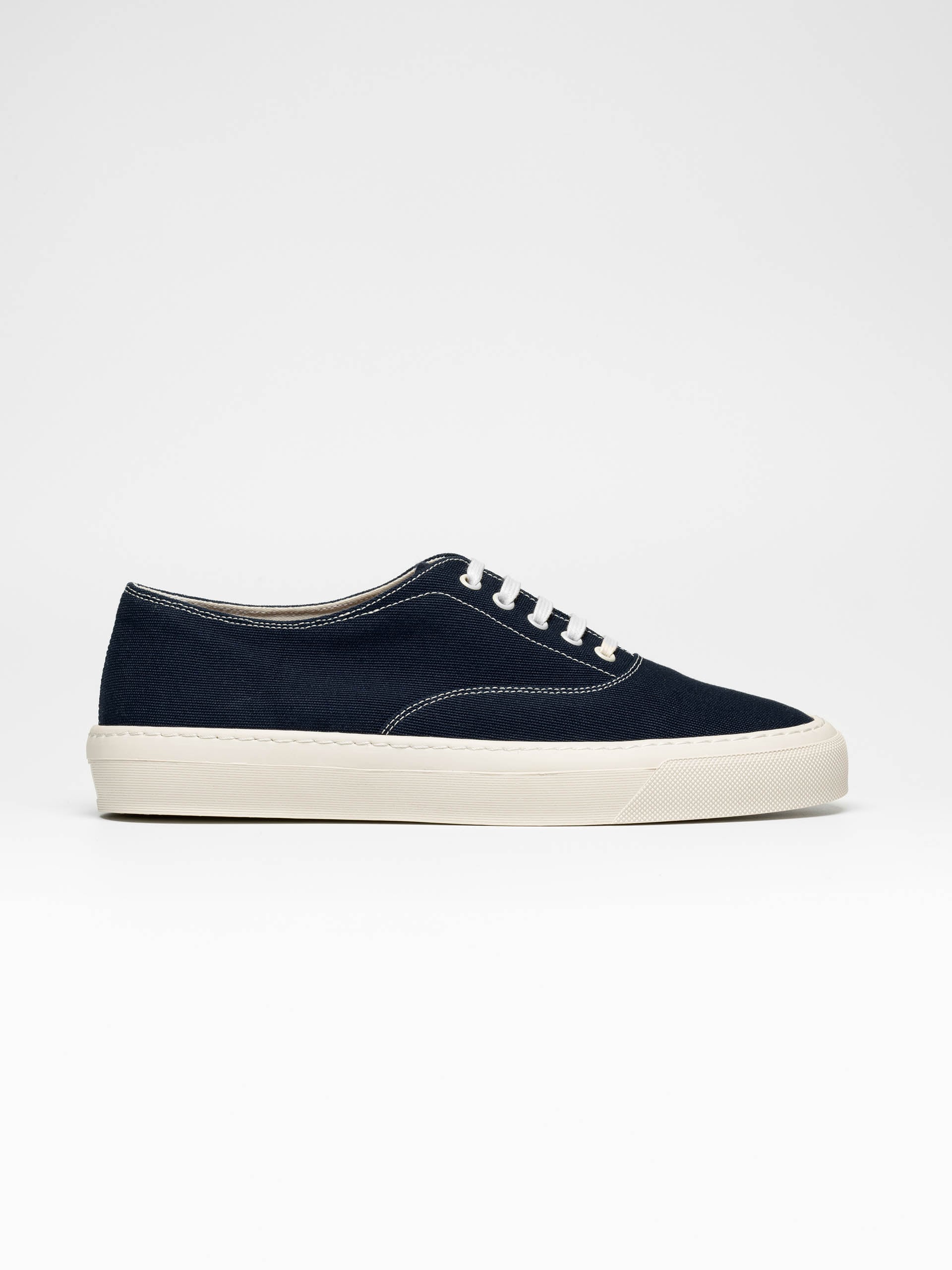 The Deck Shoe - Navy Canvas