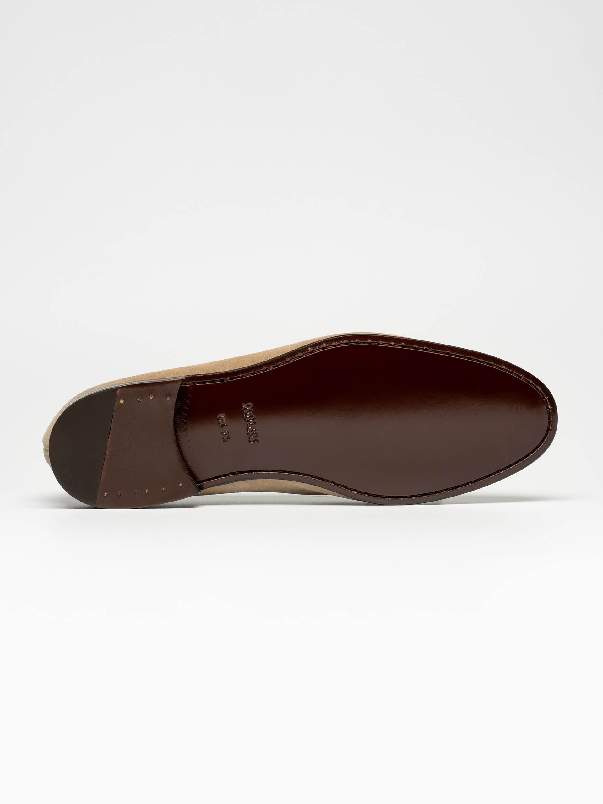 The Belgian Loafer - Beige Suede - Unlined