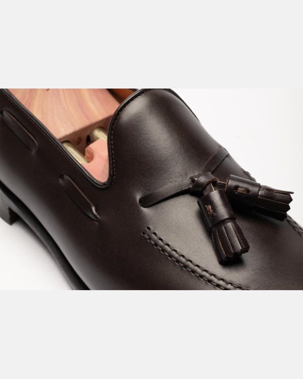 The Tassel Loafer - Brown Calf