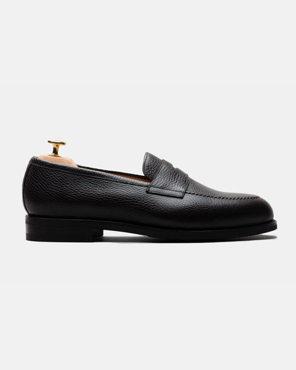 The Penny Loafer - Brown Grain