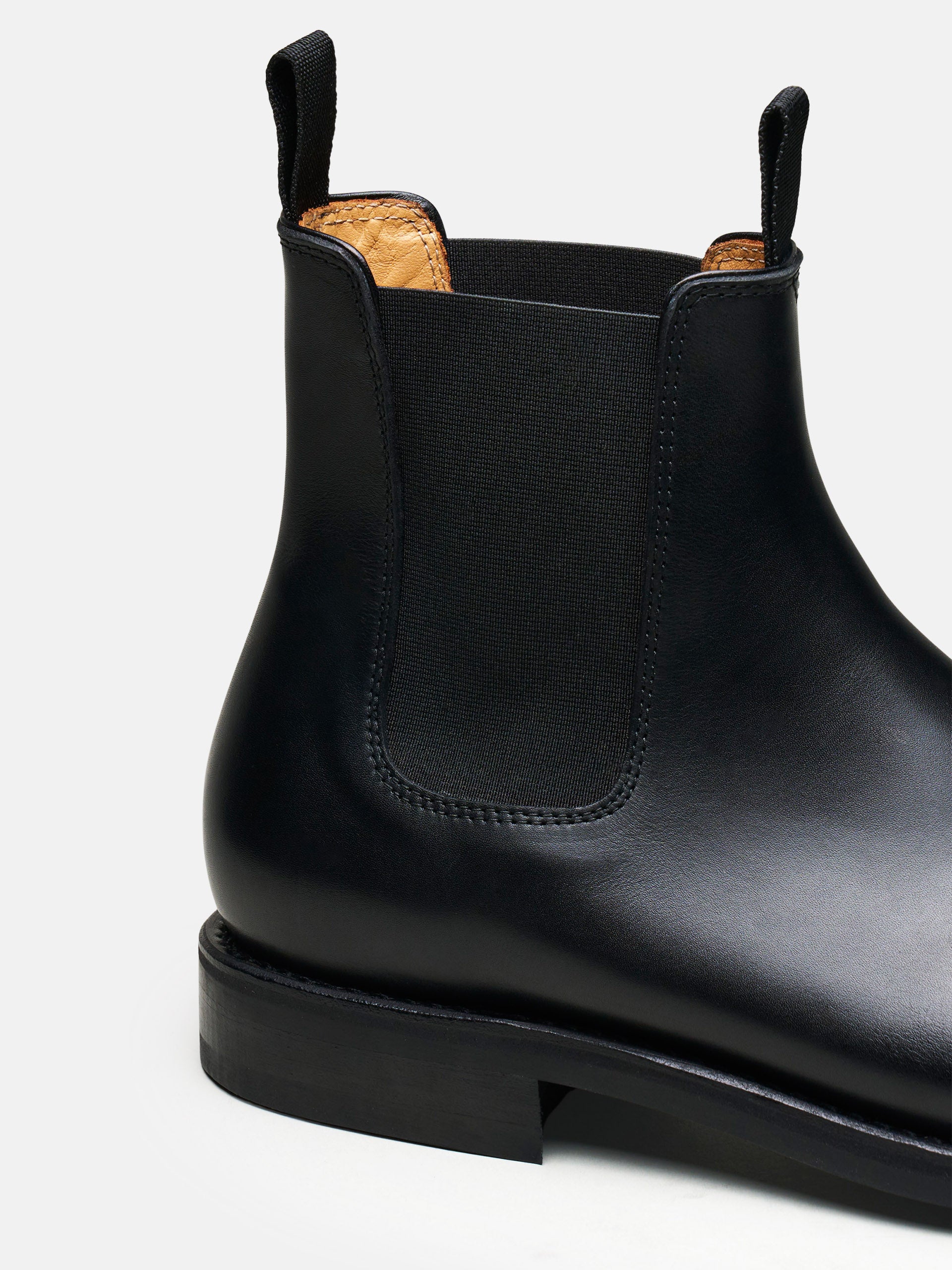 The Chelsea Boot - Black Calf