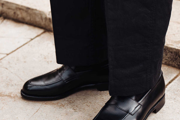 The Penny Loafer - Black Calf