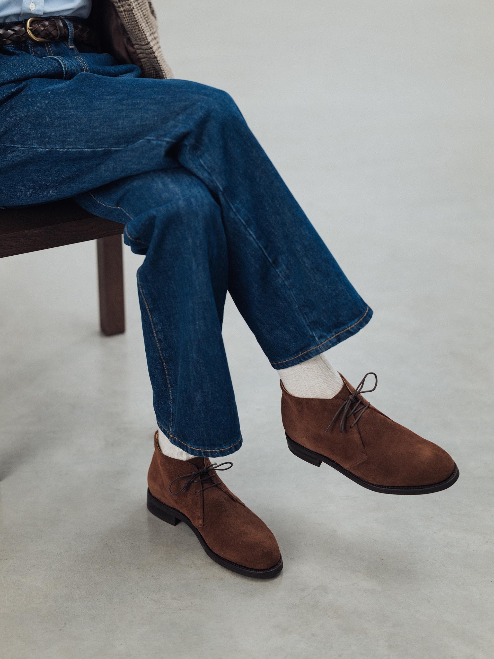 The Chukka Boot - Medium Brown Suede