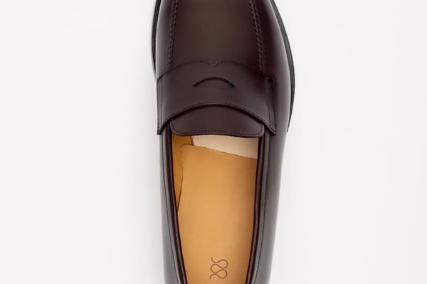 The Penny Loafer - Burgundy Calf