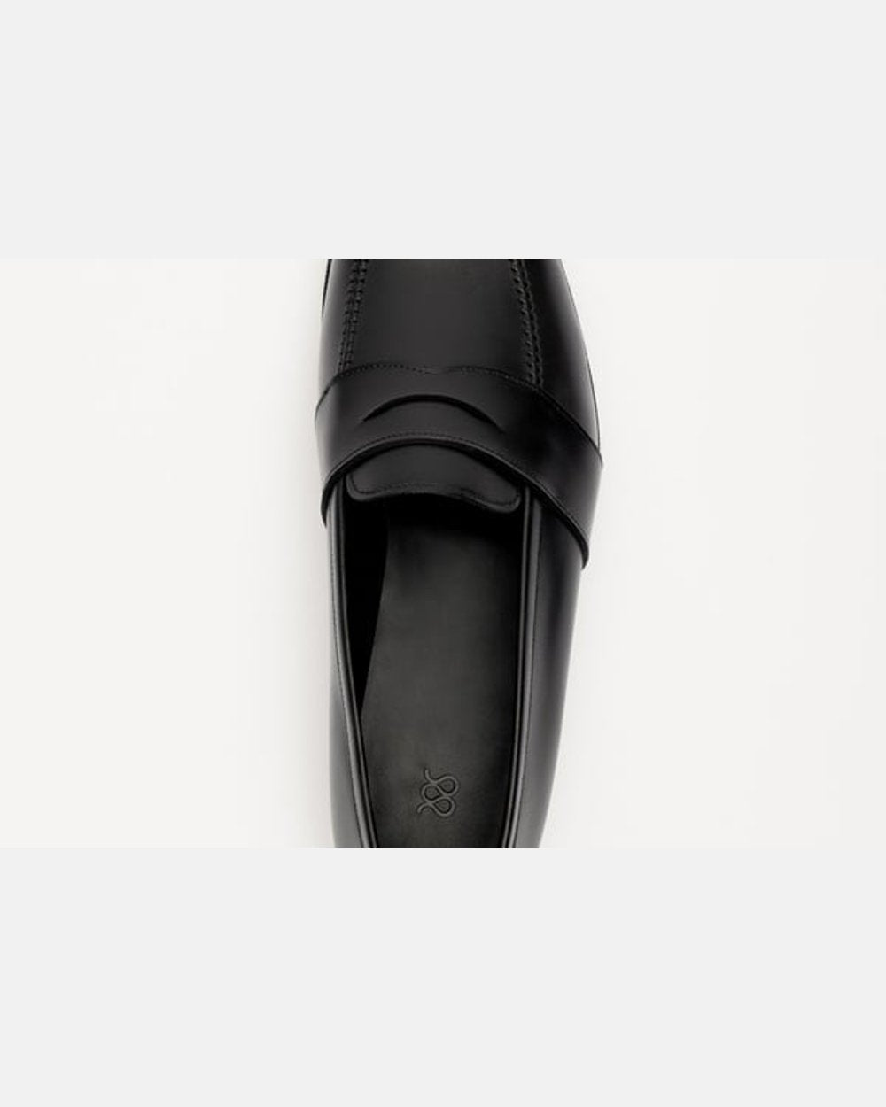 The Full Strap Loafer - Black Calf