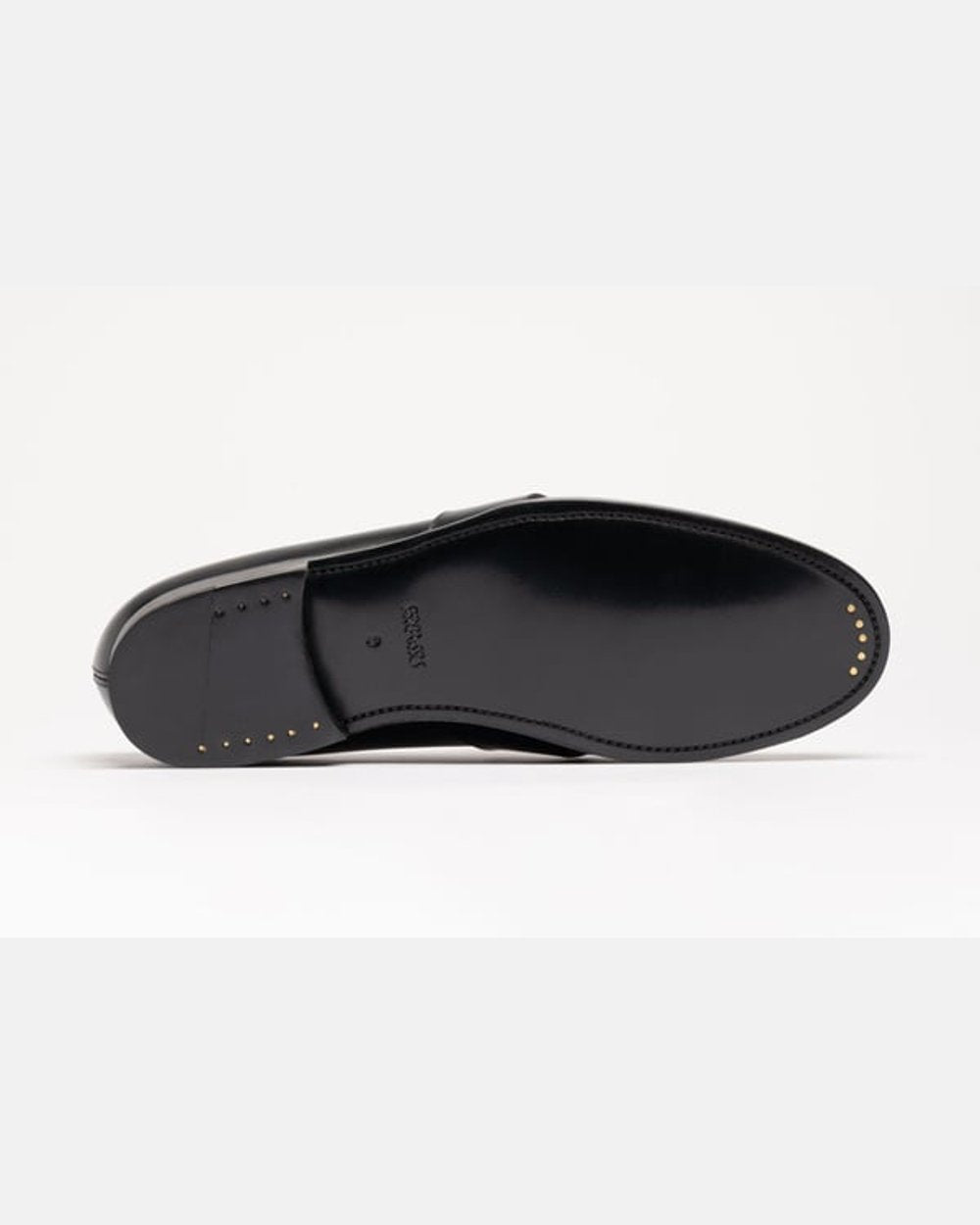 The Full Strap Loafer - Black Calf