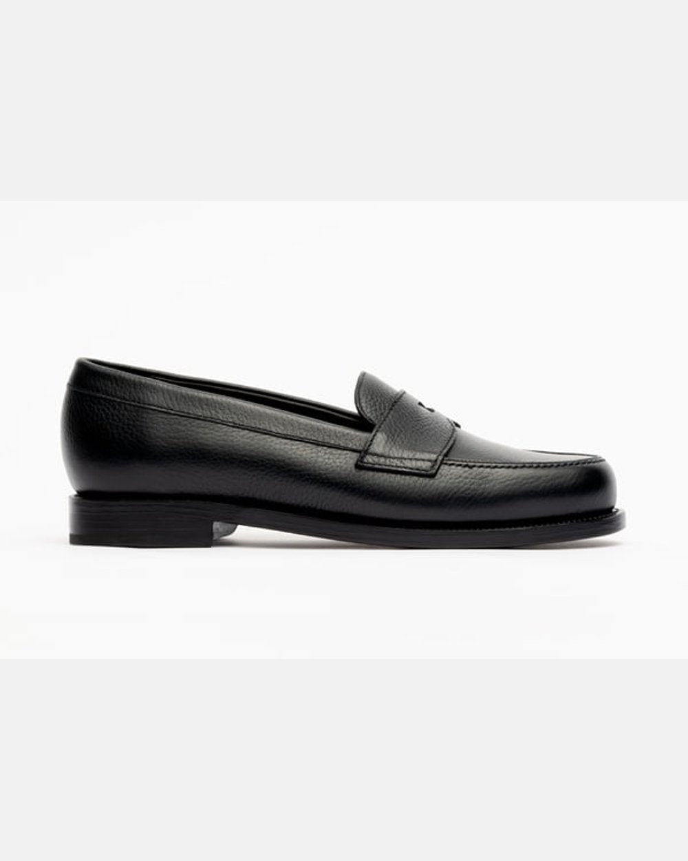 The Ivy Loafer - Black Grain