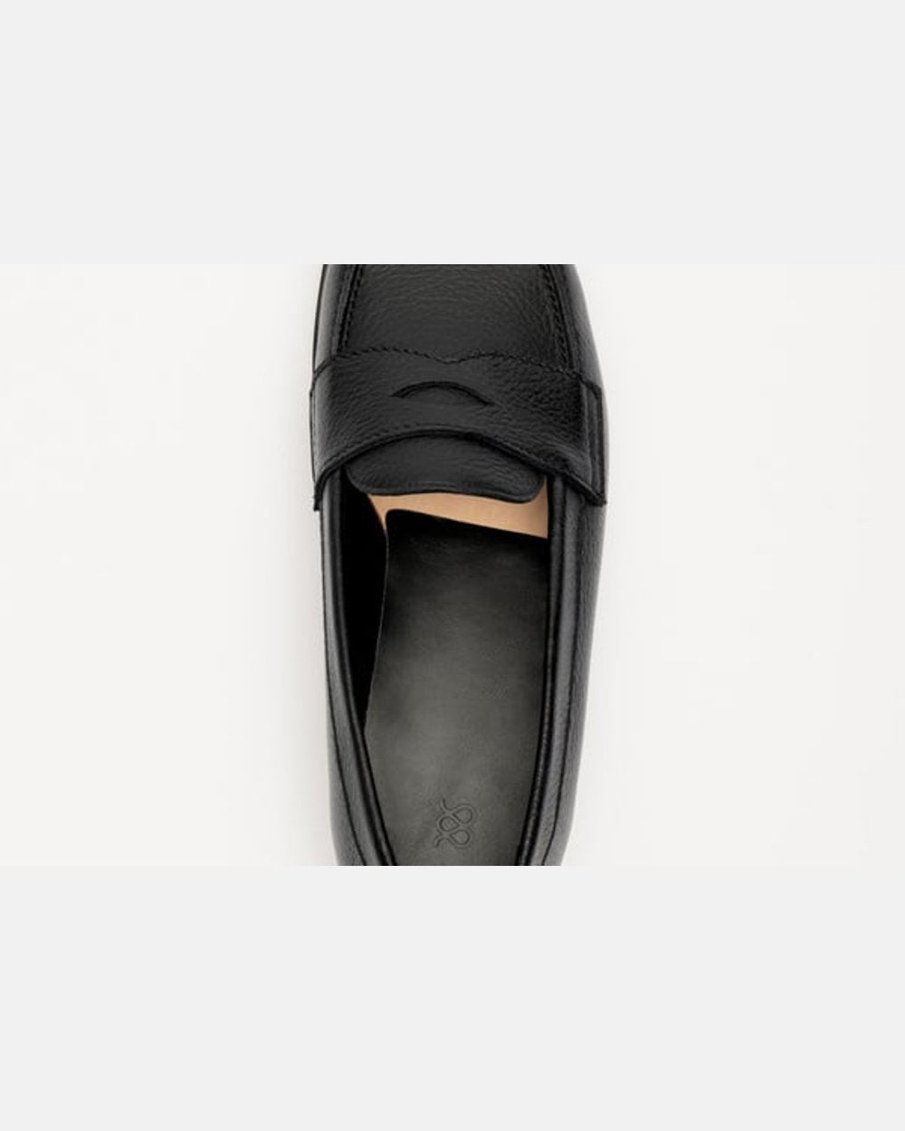 The Ivy Loafer - Black Grain
