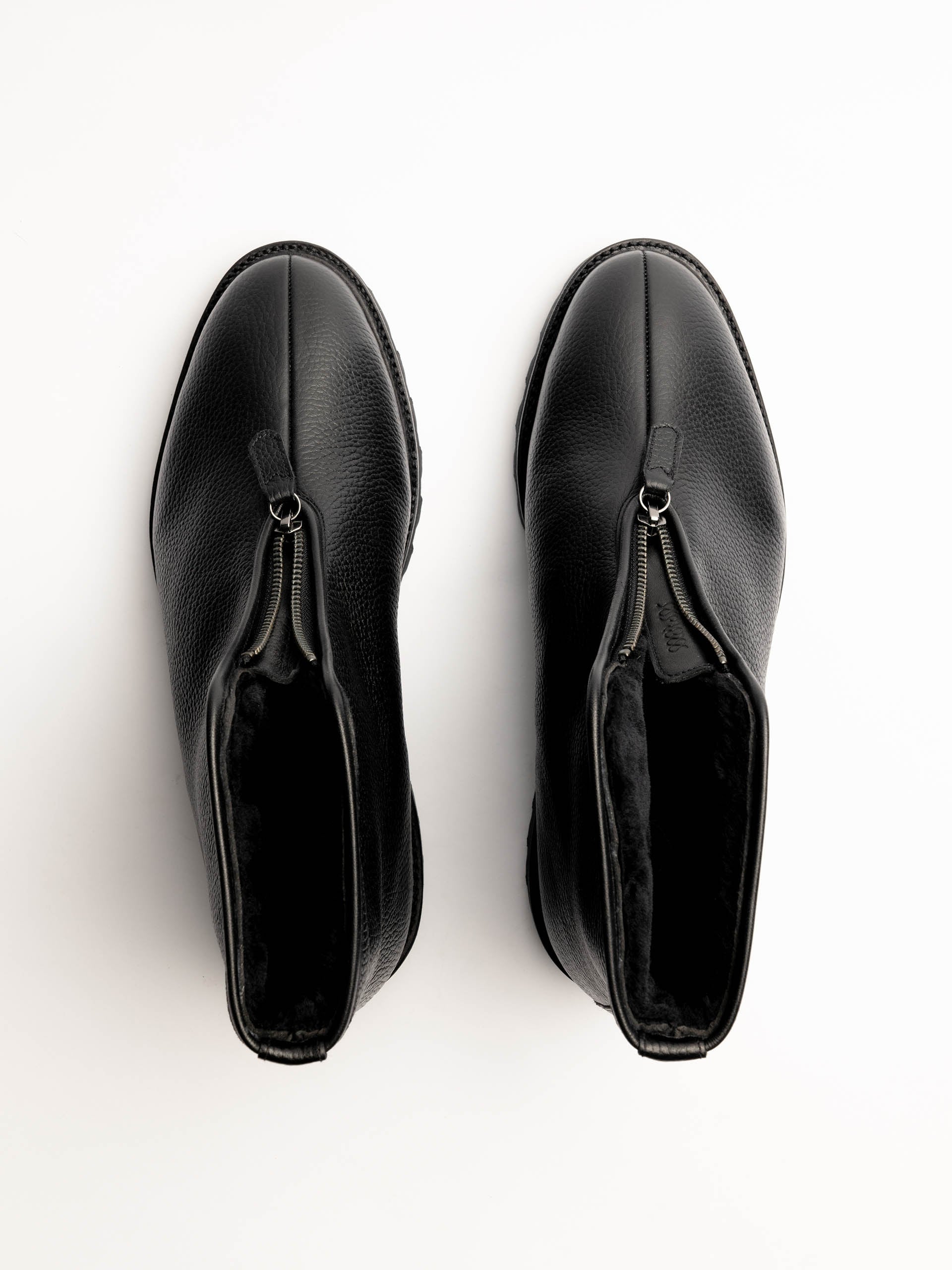 The Alpine Boot - Black Grain