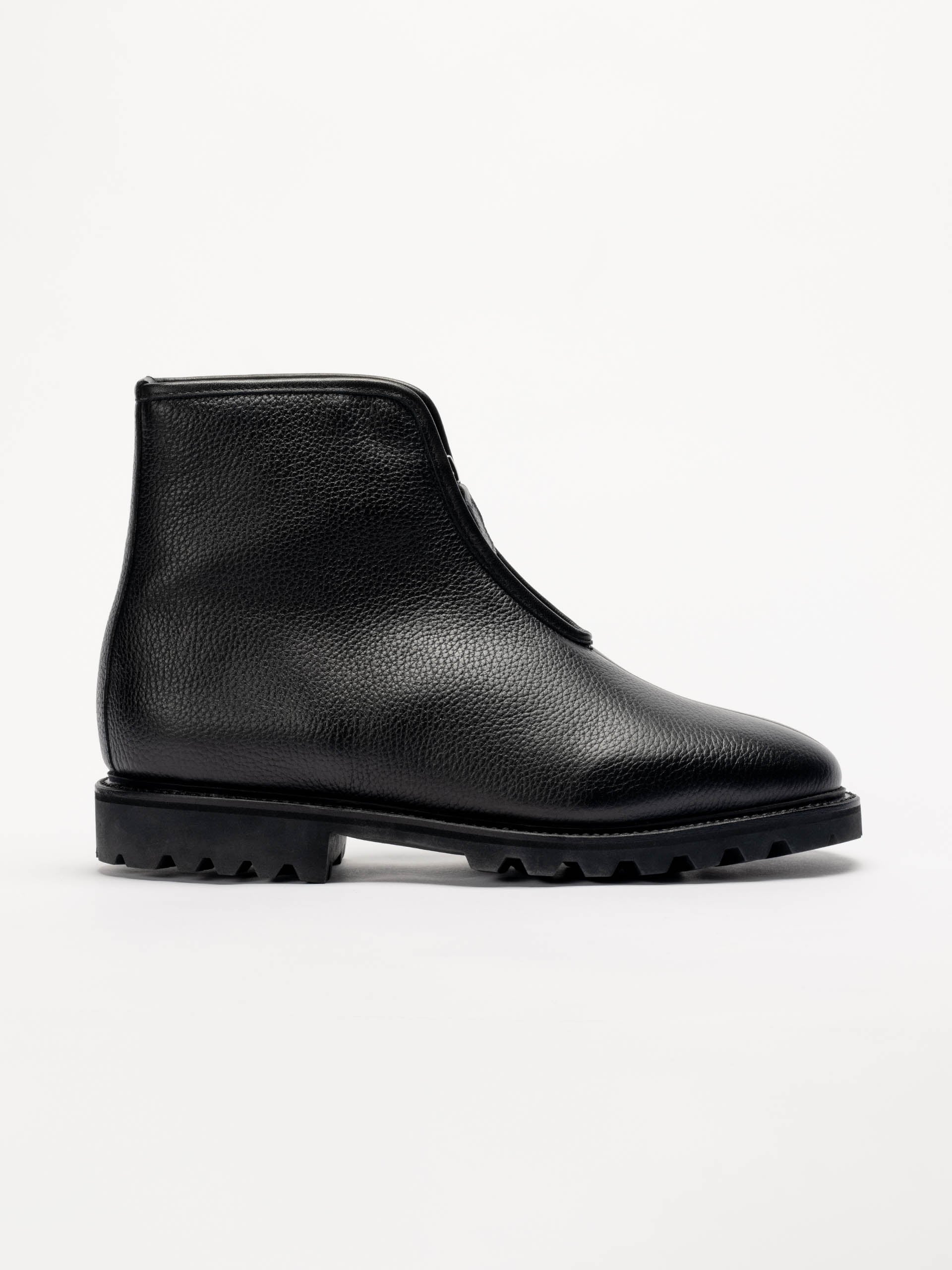 The Alpine Boot - Black Grain