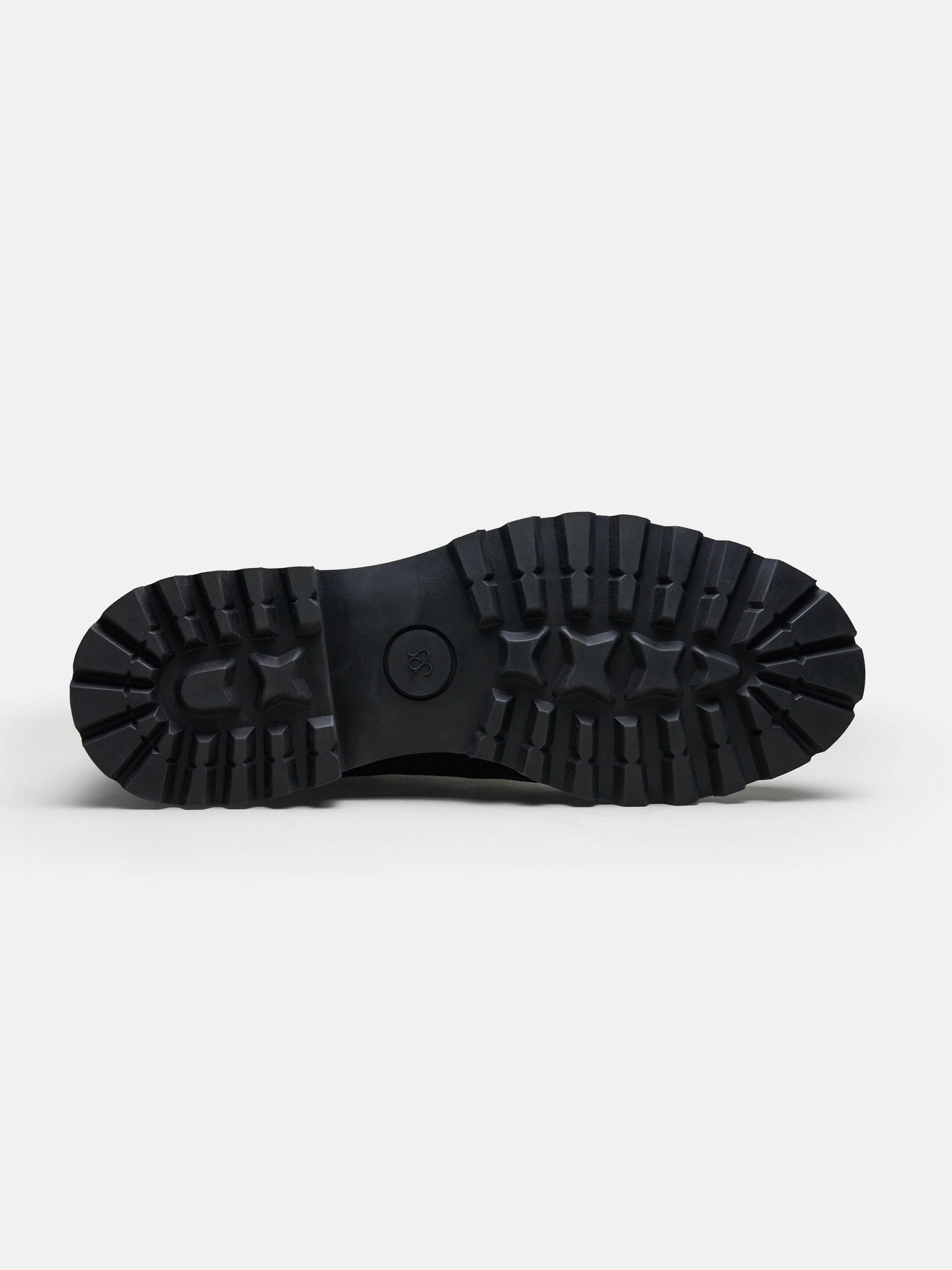 The Hiking Boot - Black Suede - Mudguard