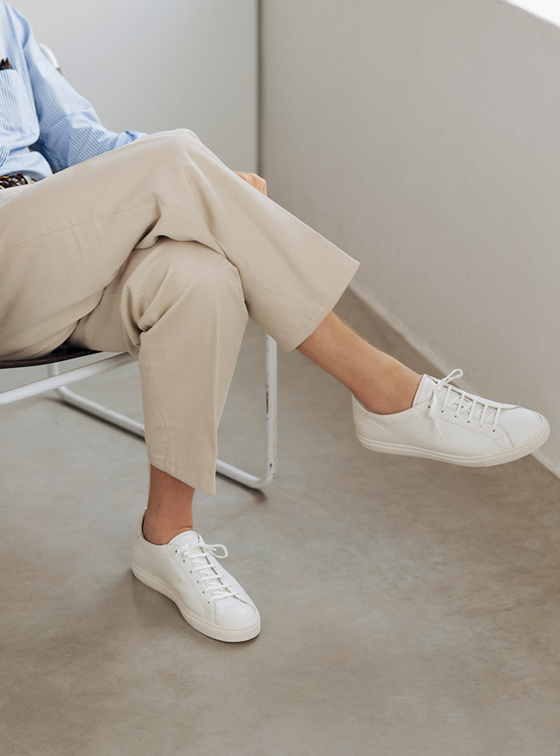 The Sneaker 02 - White Leather