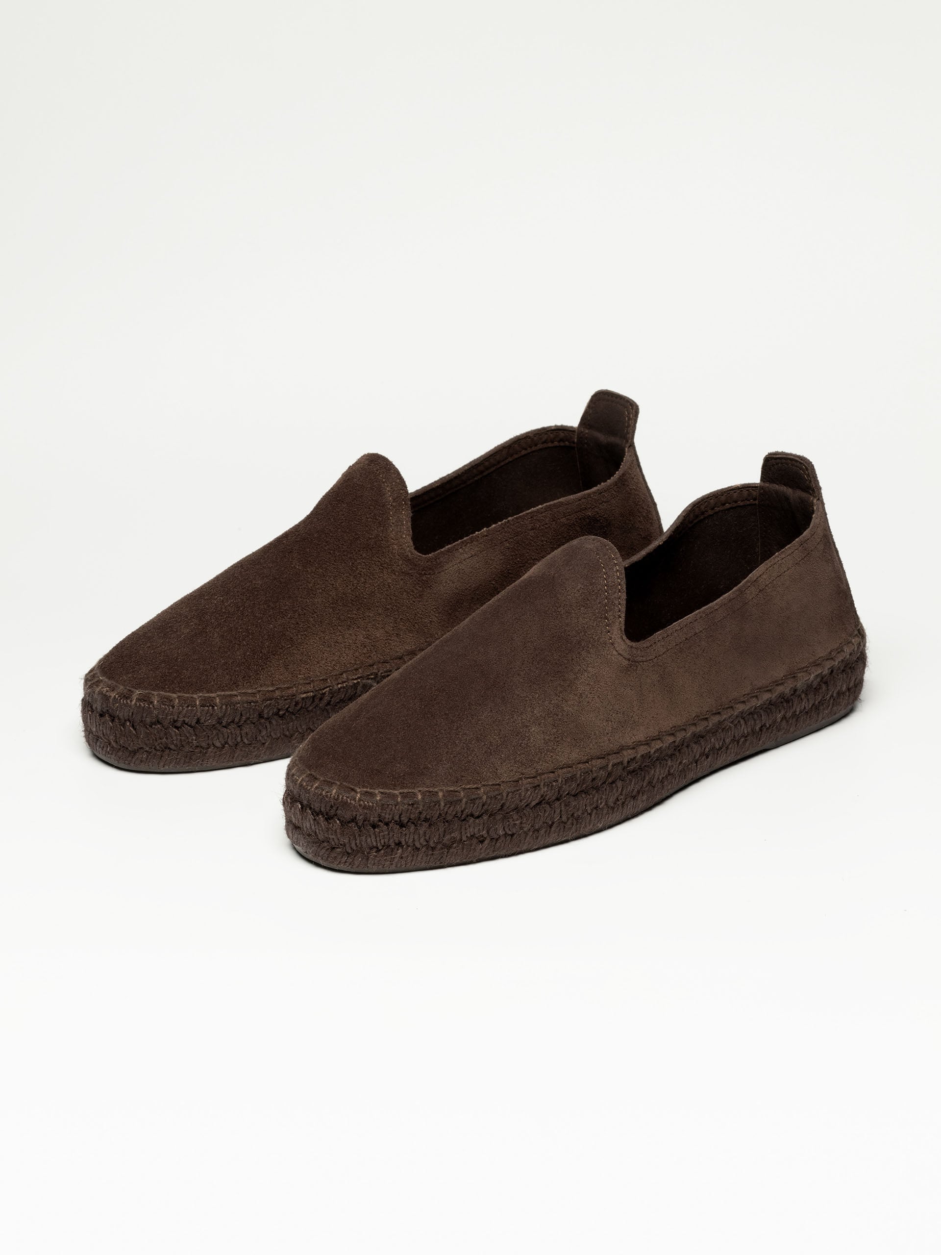 The Espadrille - All Brown Suede
