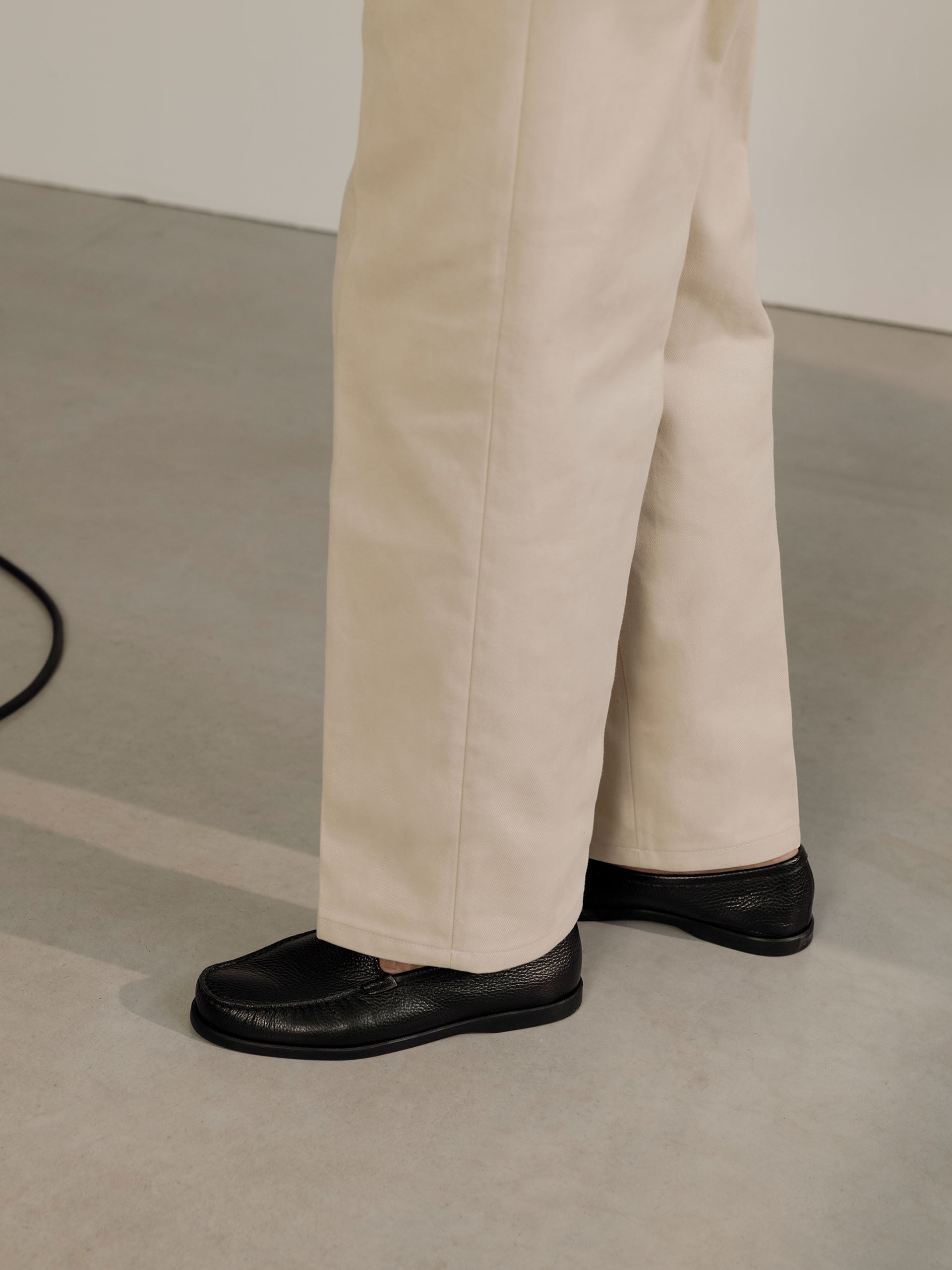 The Venetian Loafer - Black Grain