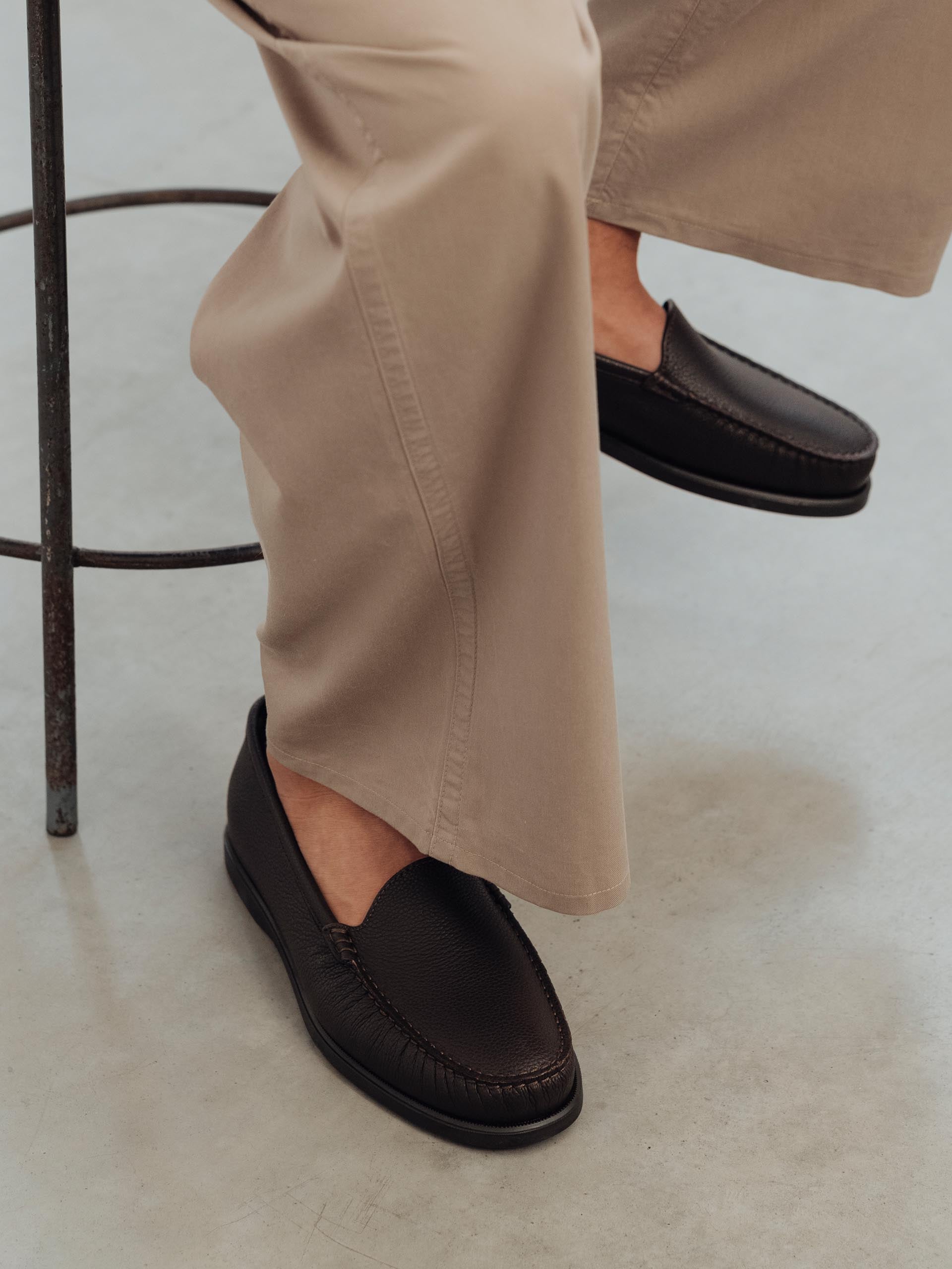 The Venetian Loafer - Brown Grain