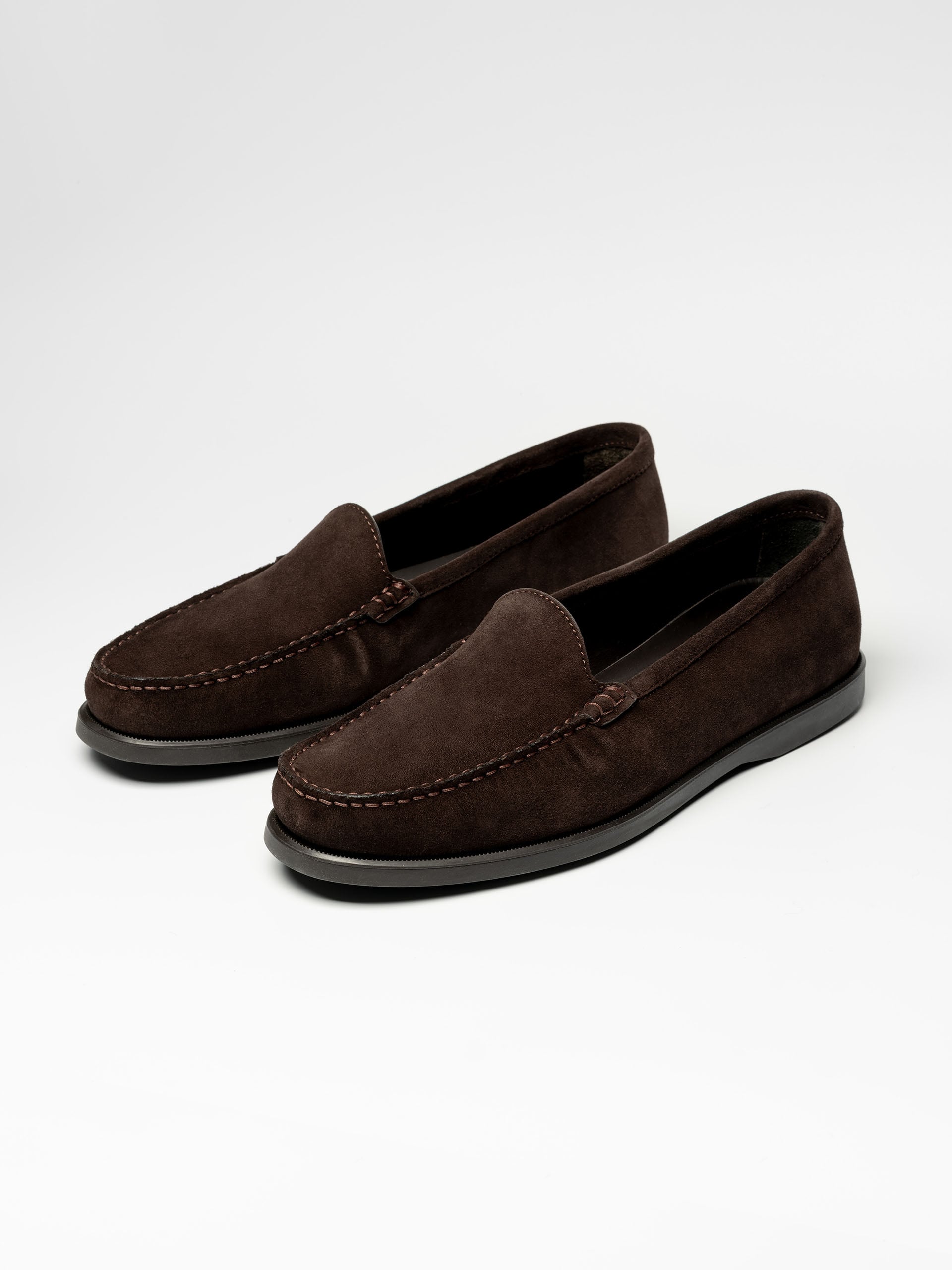 The Venetian Loafer - Brown Suede