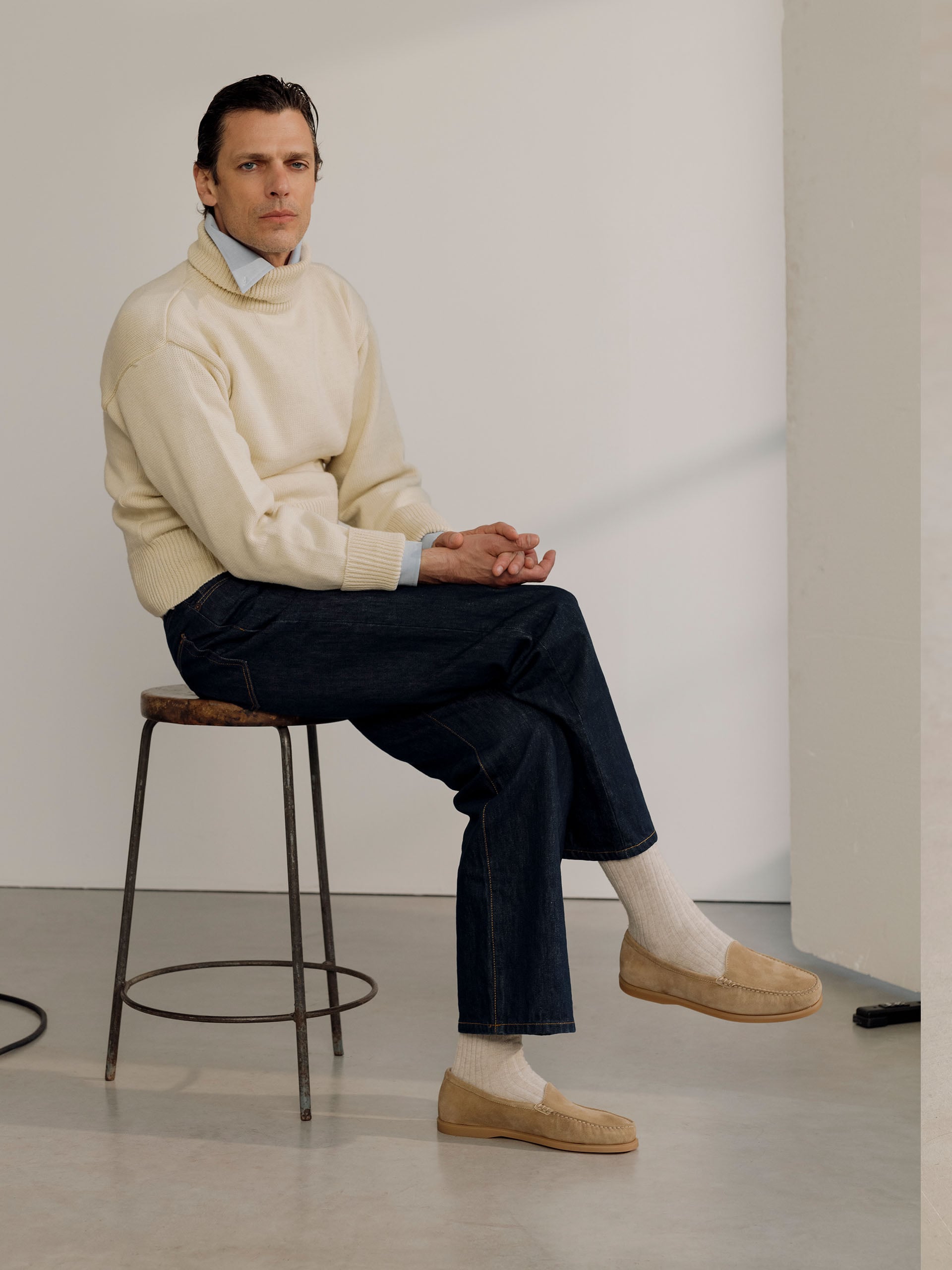 The Venetian Loafer - Sand Suede