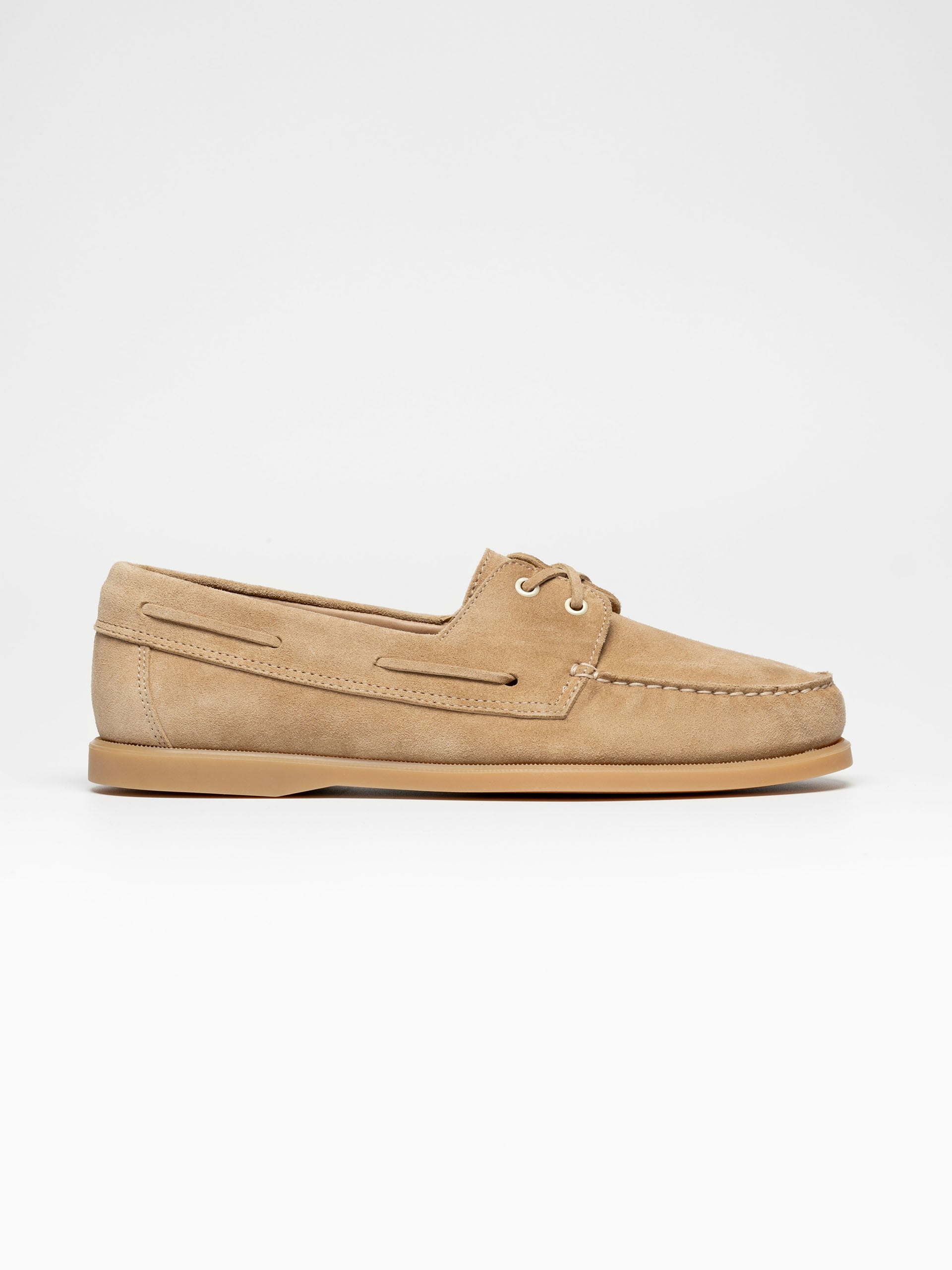 The Boat Shoe - Sand Suede