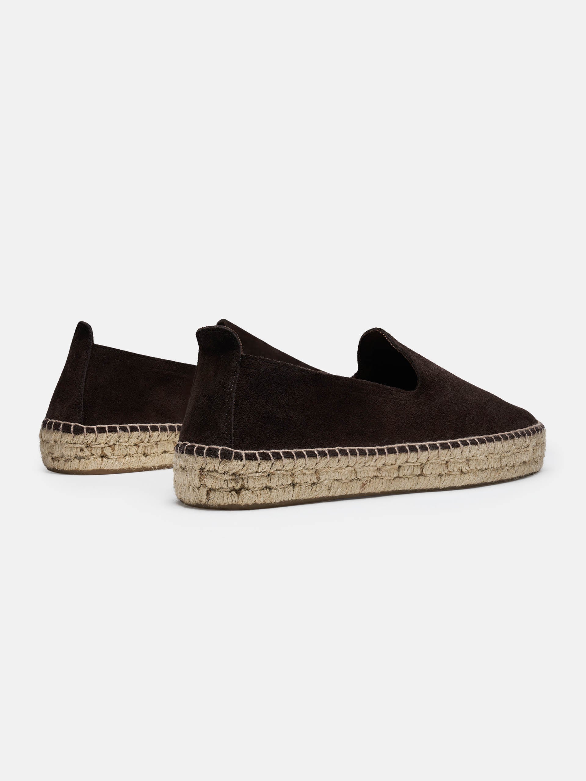 The Espadrille - Brown Suede