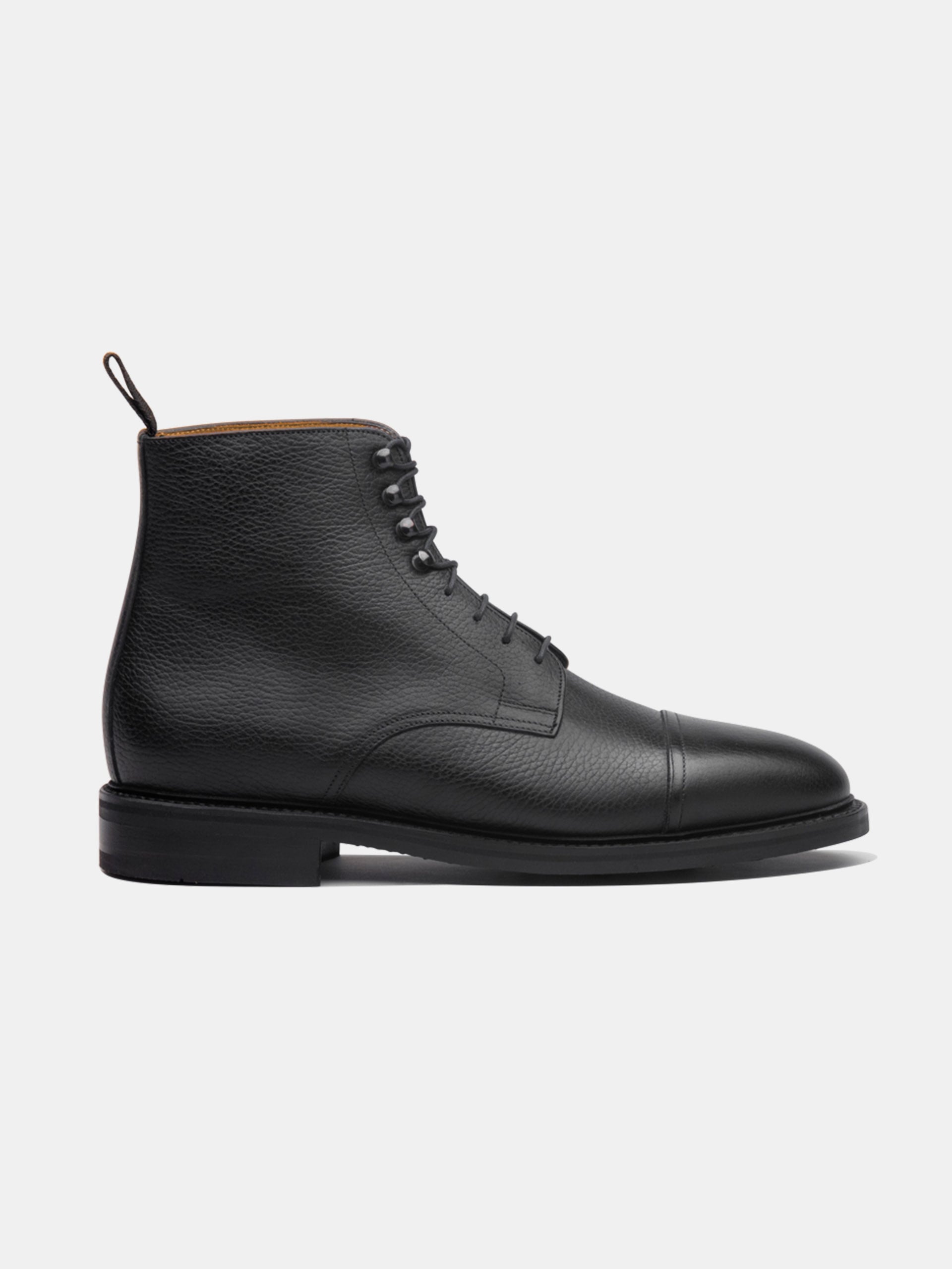 The Jumper Boot - Black Grain