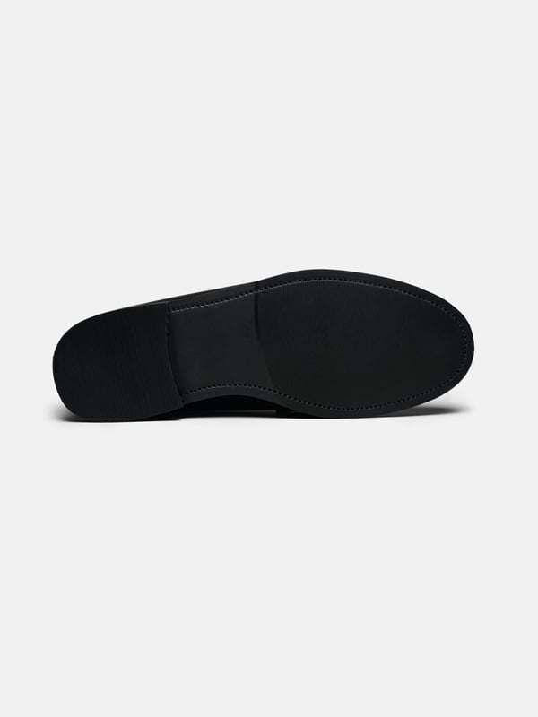 The Ivy Loafer - Black Suede