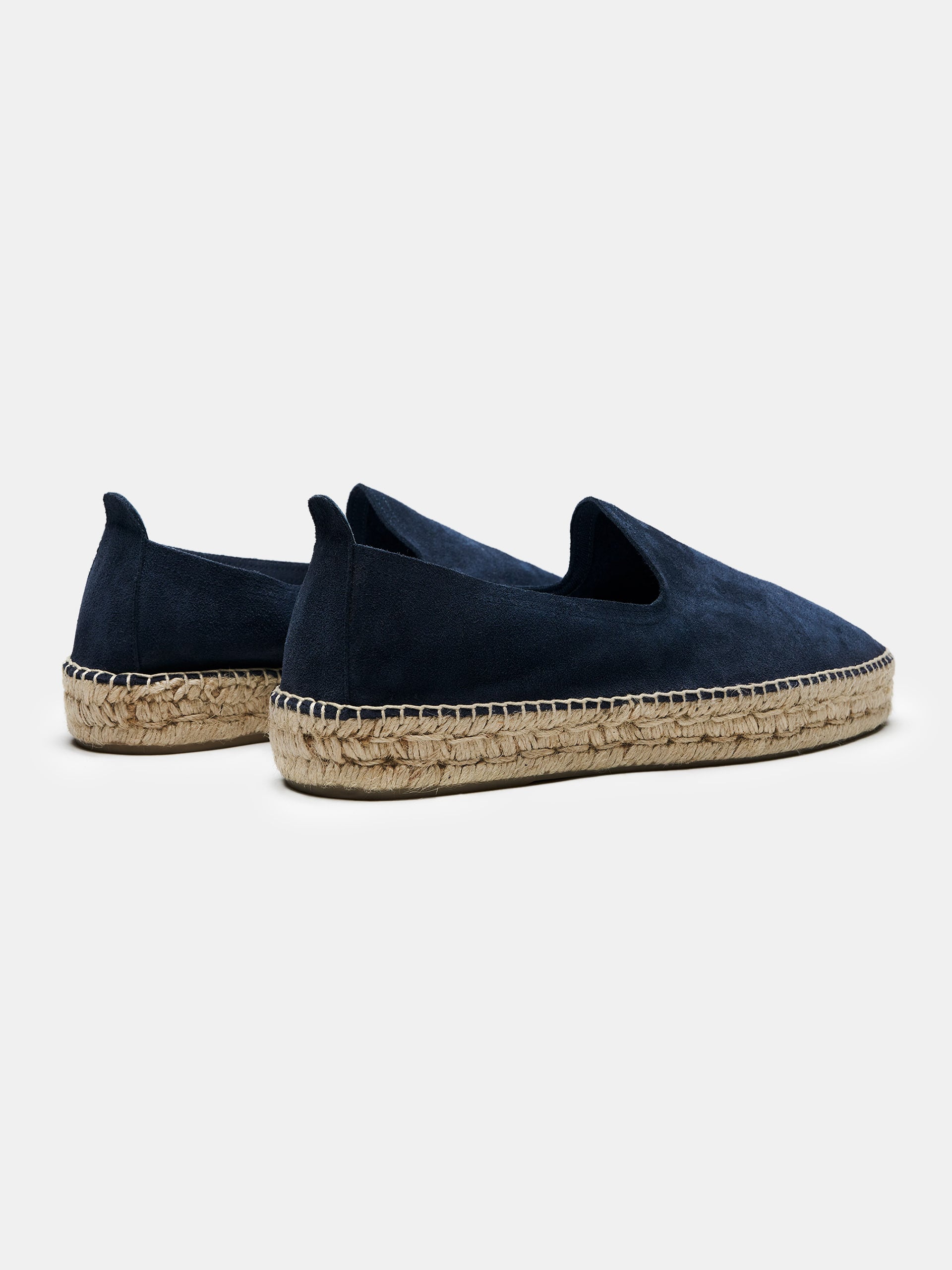 The Espadrille - Navy Suede