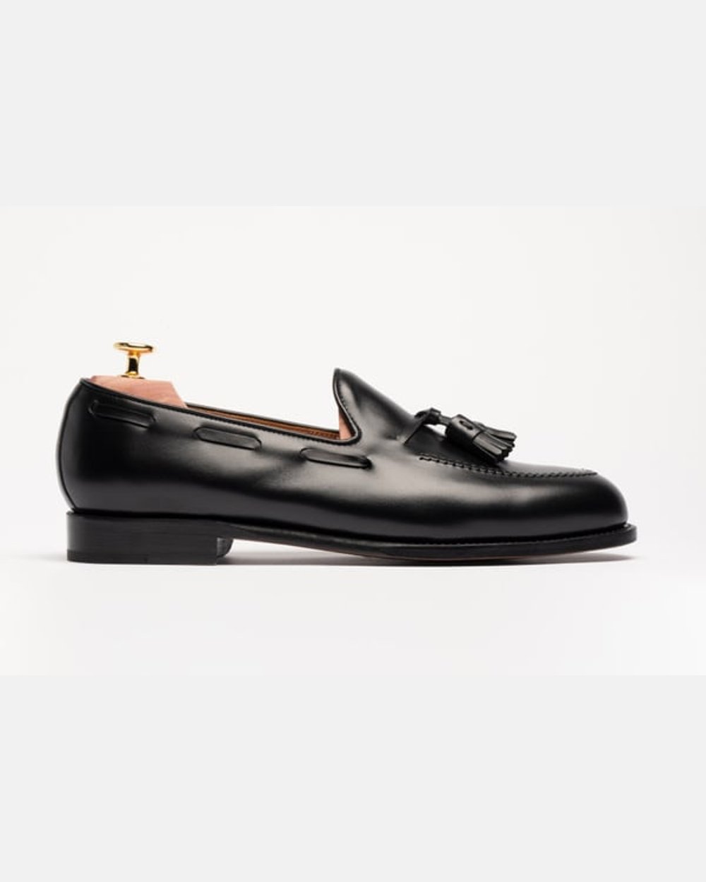 The Tassel Loafer - Black Calf