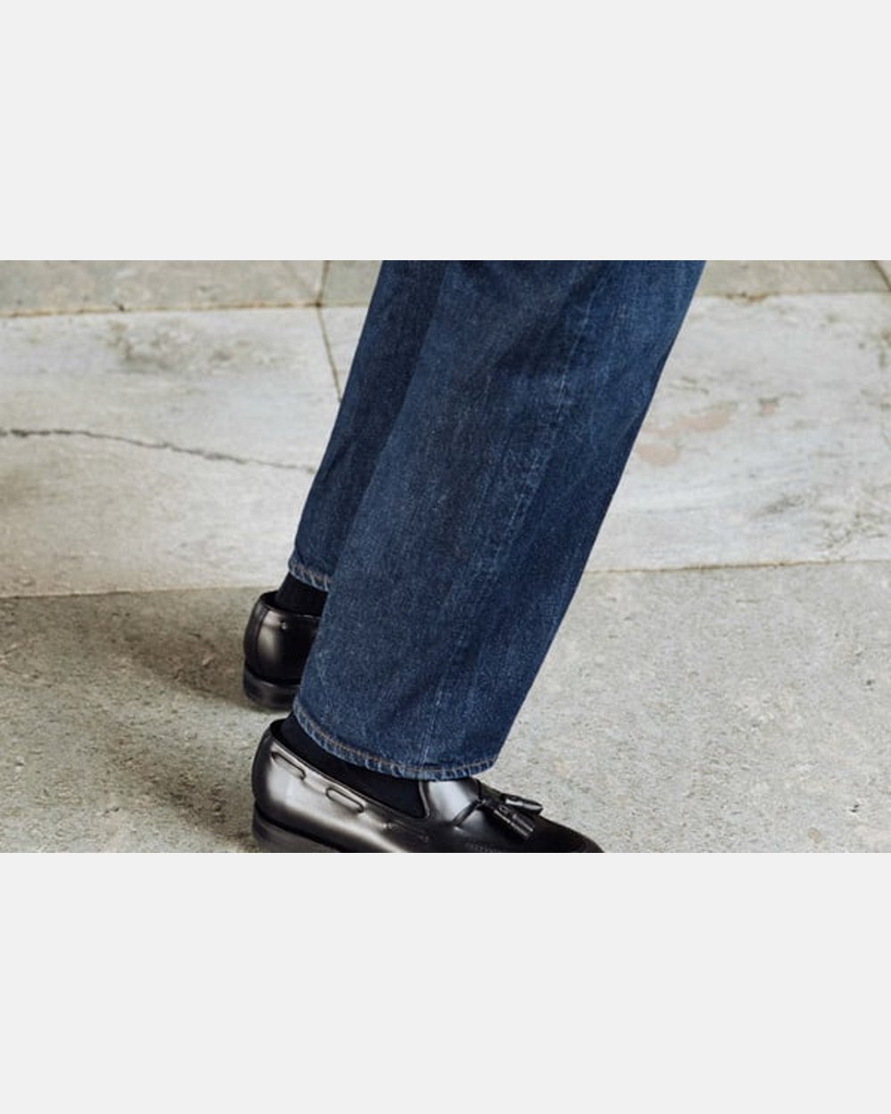 The Tassel Loafer - Black Calf