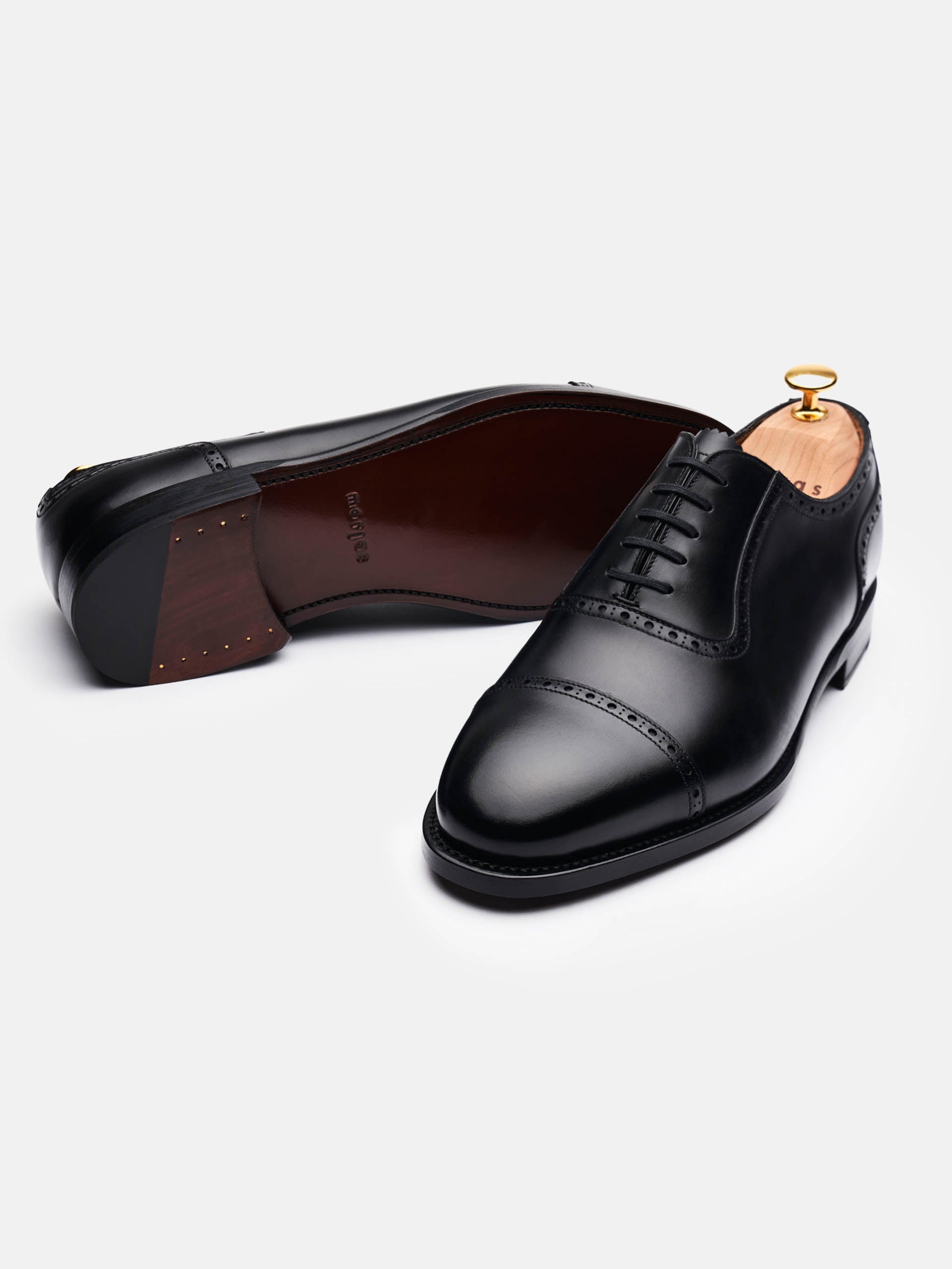 The Adelaide Oxford - Black Calf