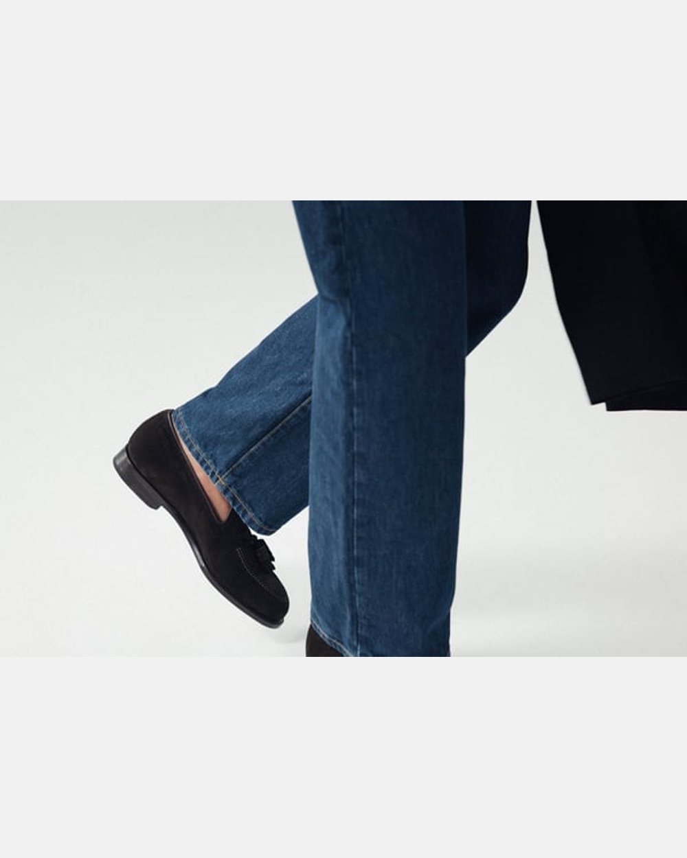 The Tassel Loafer - Brown Suede