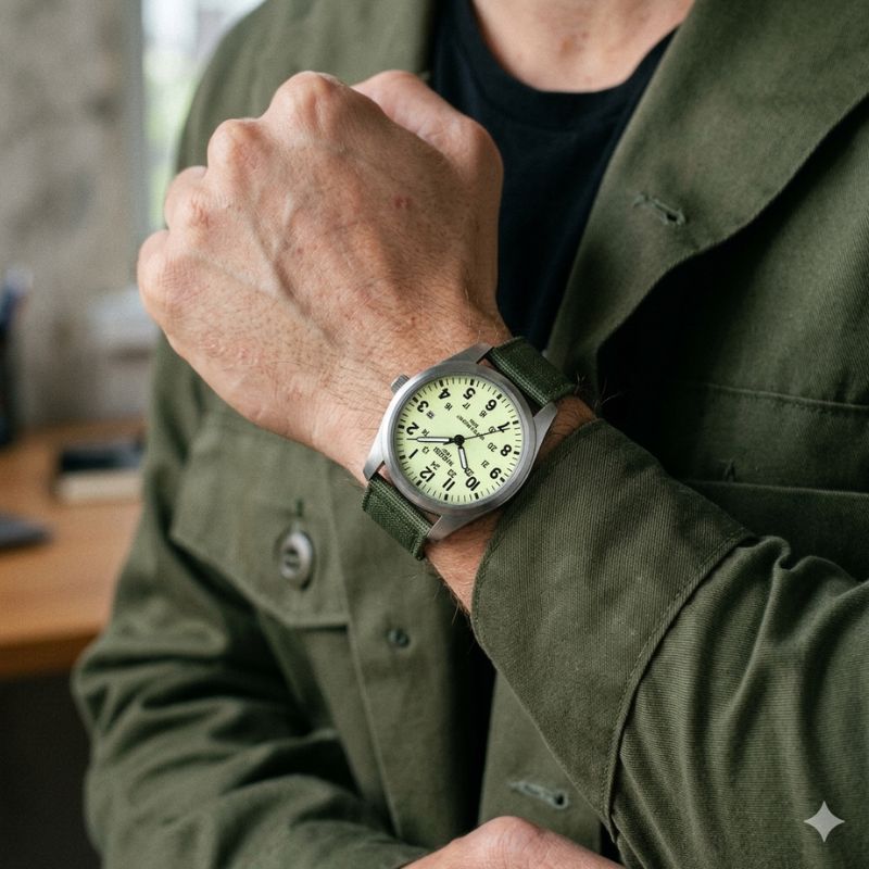 Nibosi Military Men's Watch